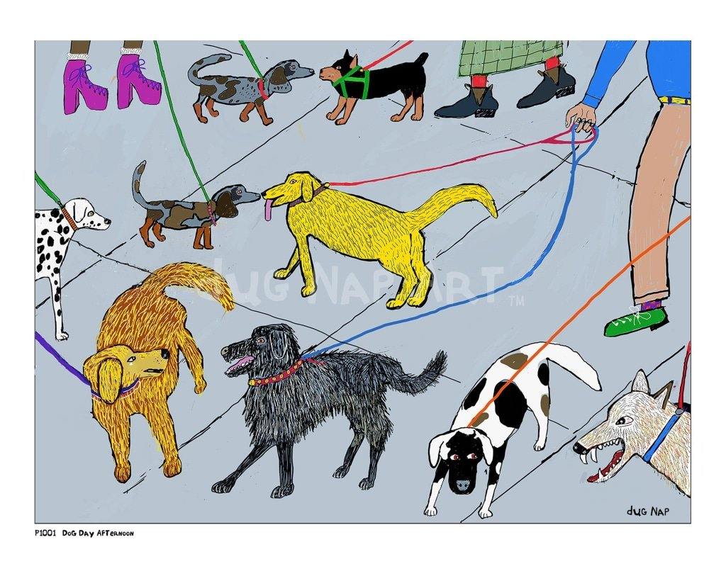 Dog Day Afternoon – dug Nap Art
