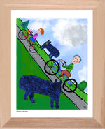 p1416 Bears & Bike Riders