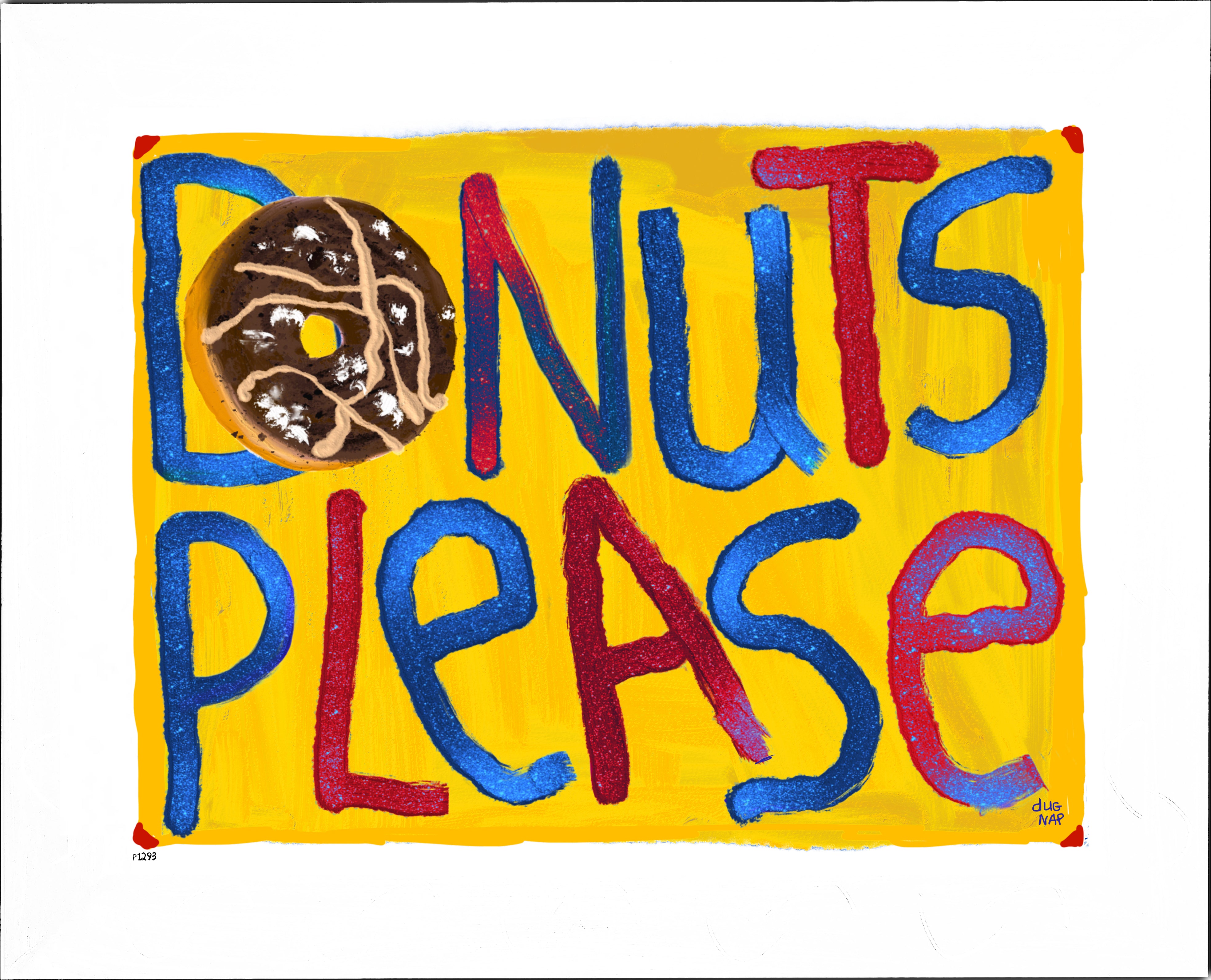 p1293 - DONUTS PLEASE