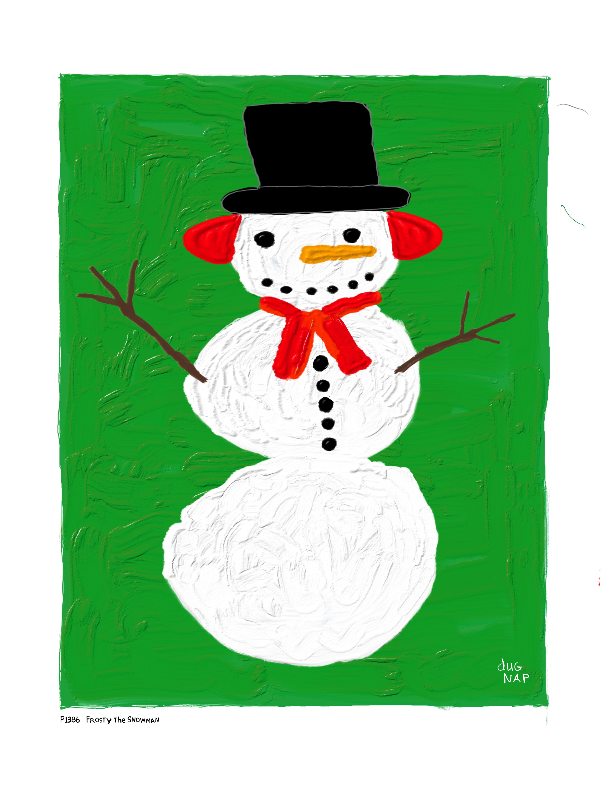 p1386 Frosty the Snowman