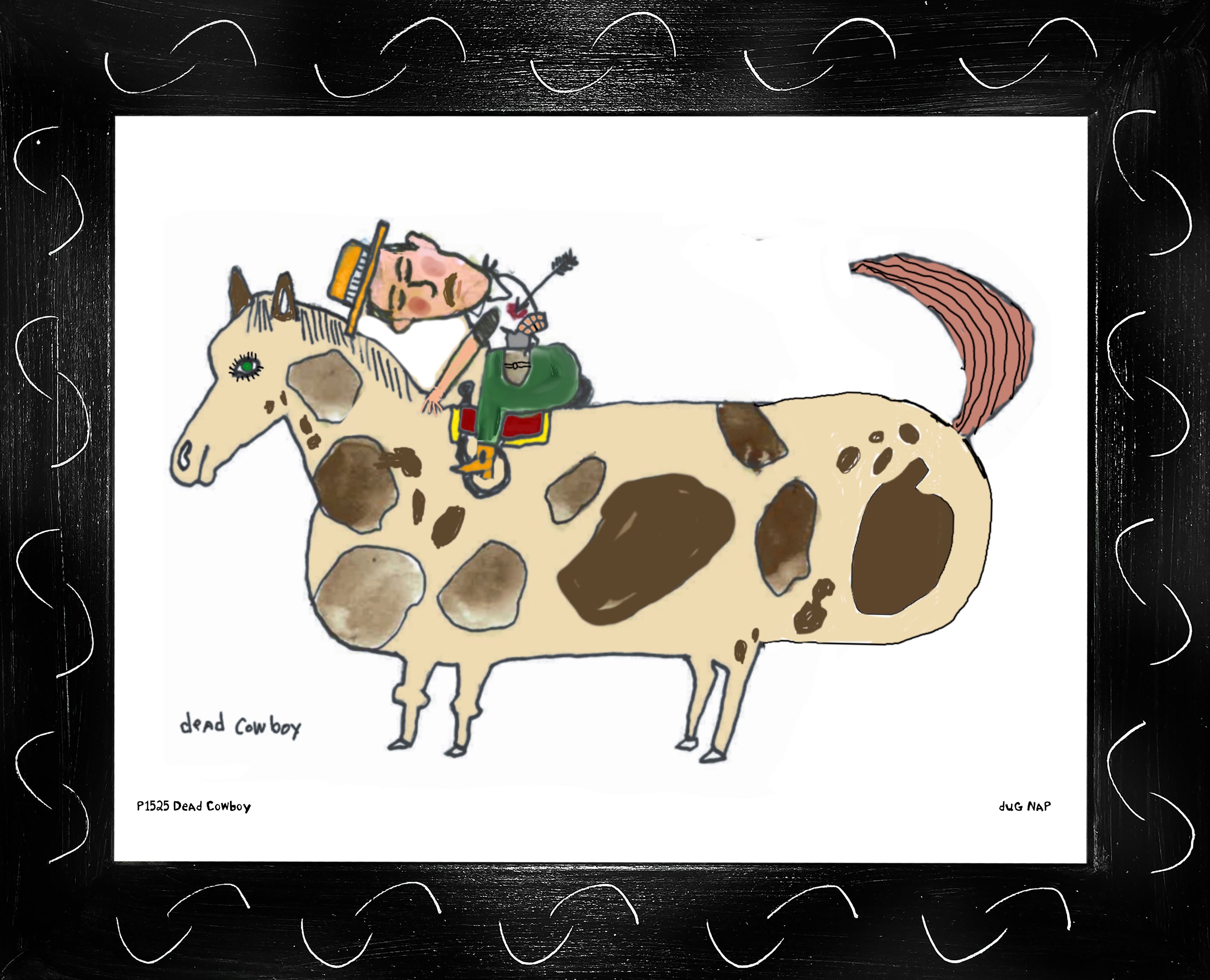 p1524 Dead Cowboy