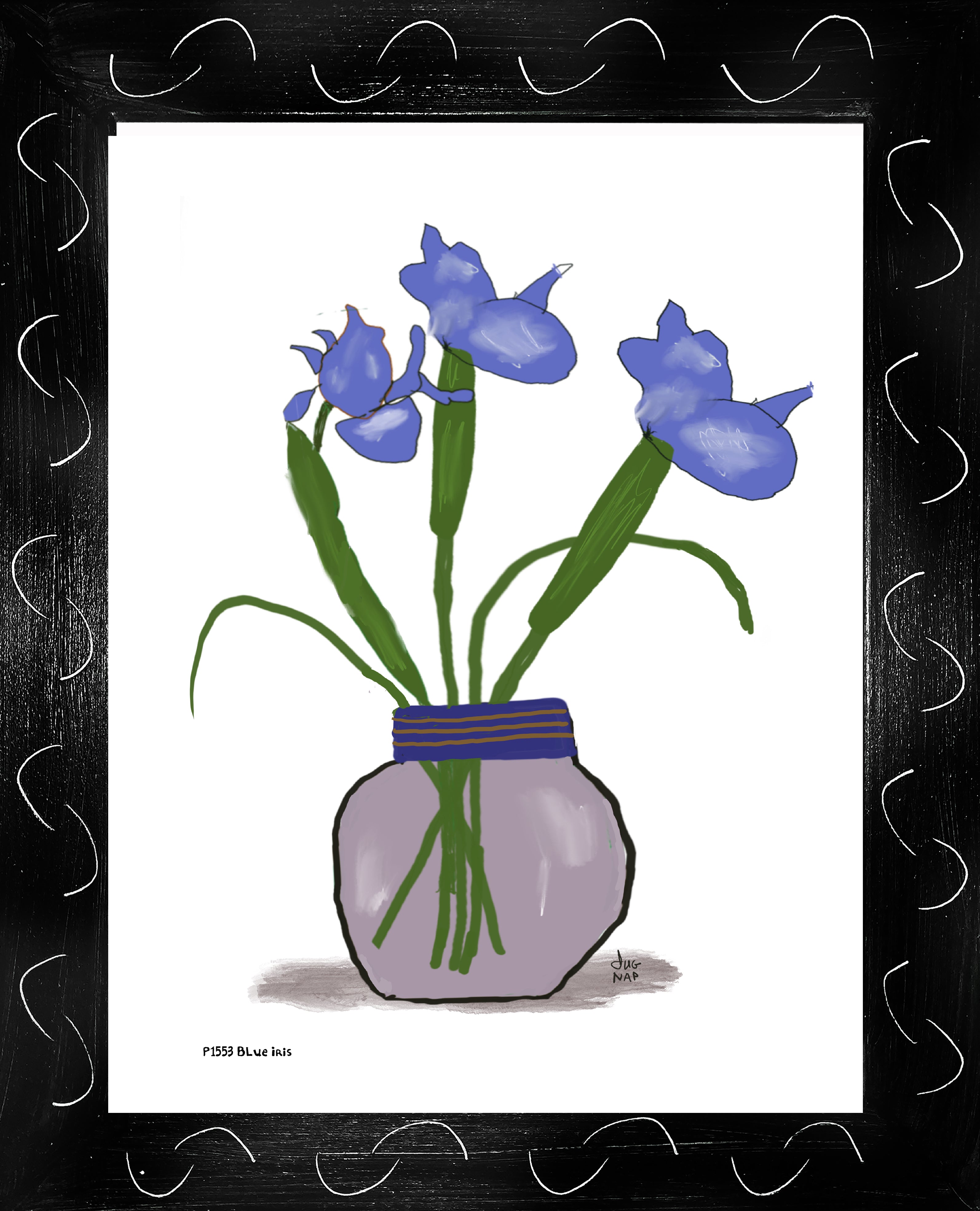 P1553 Blue Iris