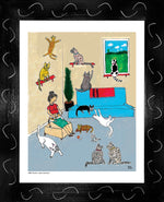 p1441 The Cat Lady (Vertical)