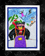 P422B Bears Skiing