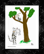 p1525 Dog Squirrel Dispute