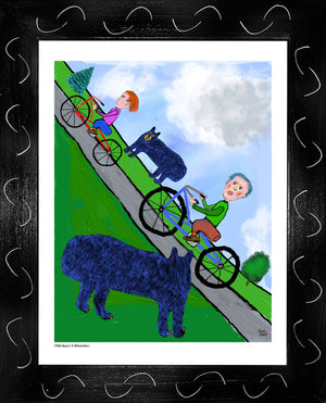 p1416 Bears & Bike Riders