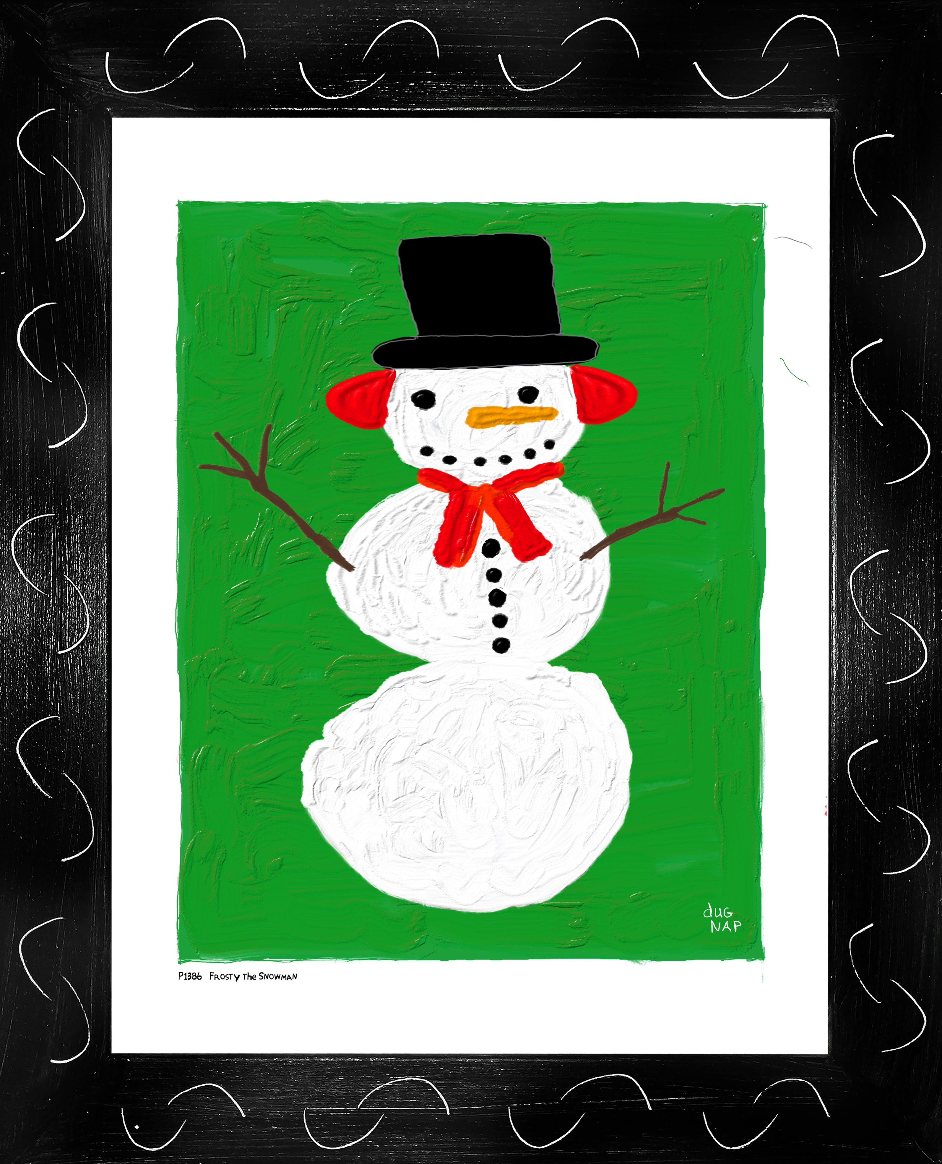 p1386 Frosty the Snowman