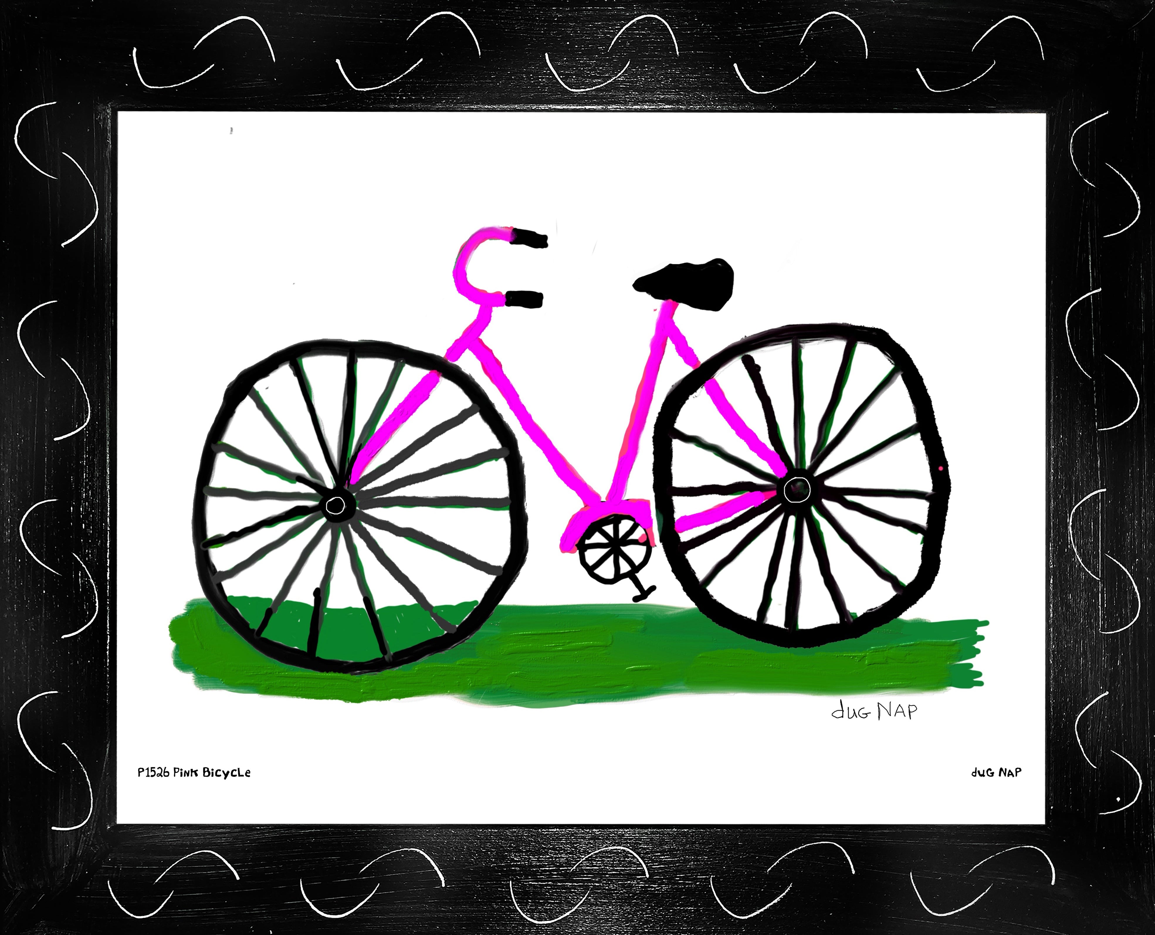 p1526 Pink Bicycle