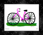 p1526 Pink Bicycle