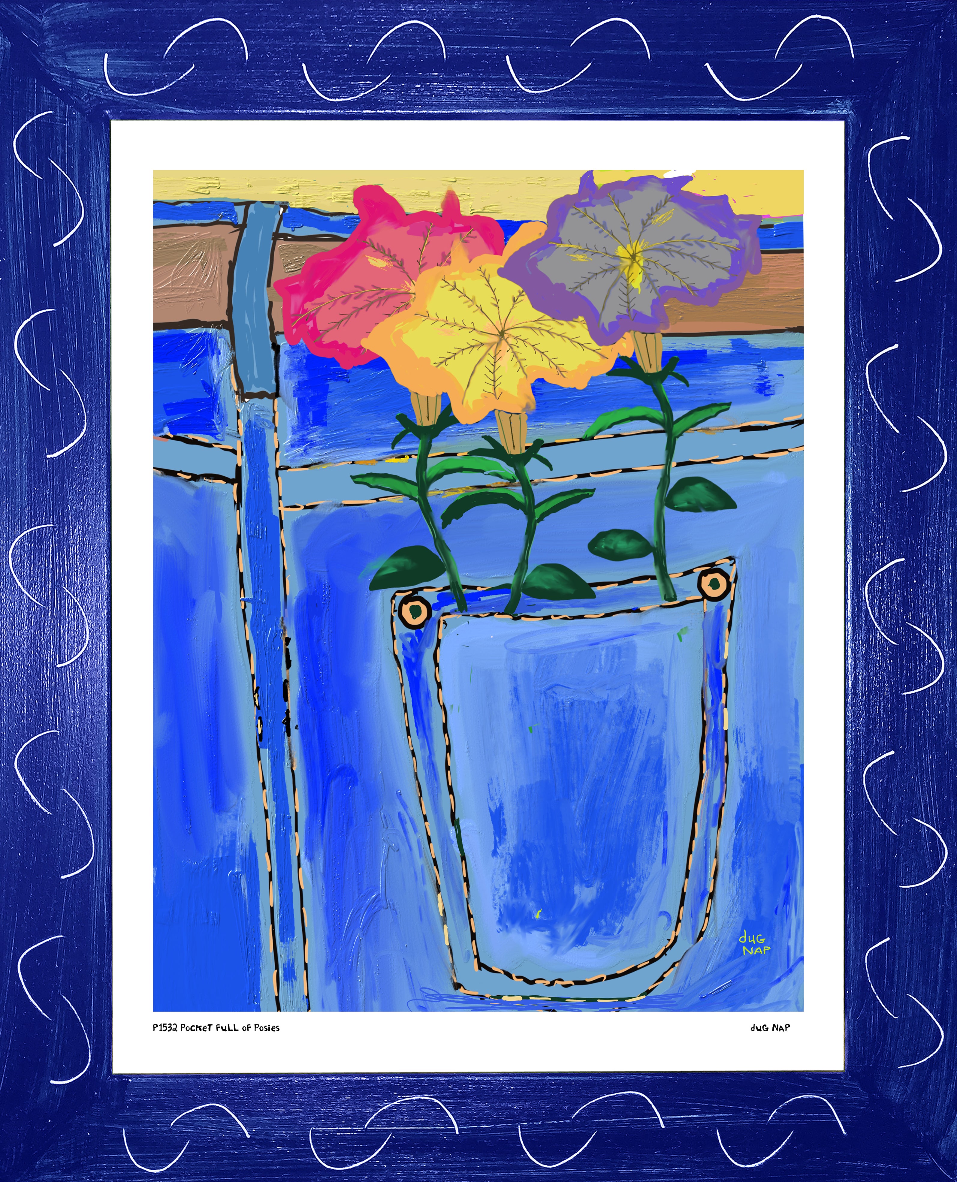 p1532 Pocket Full of Posies