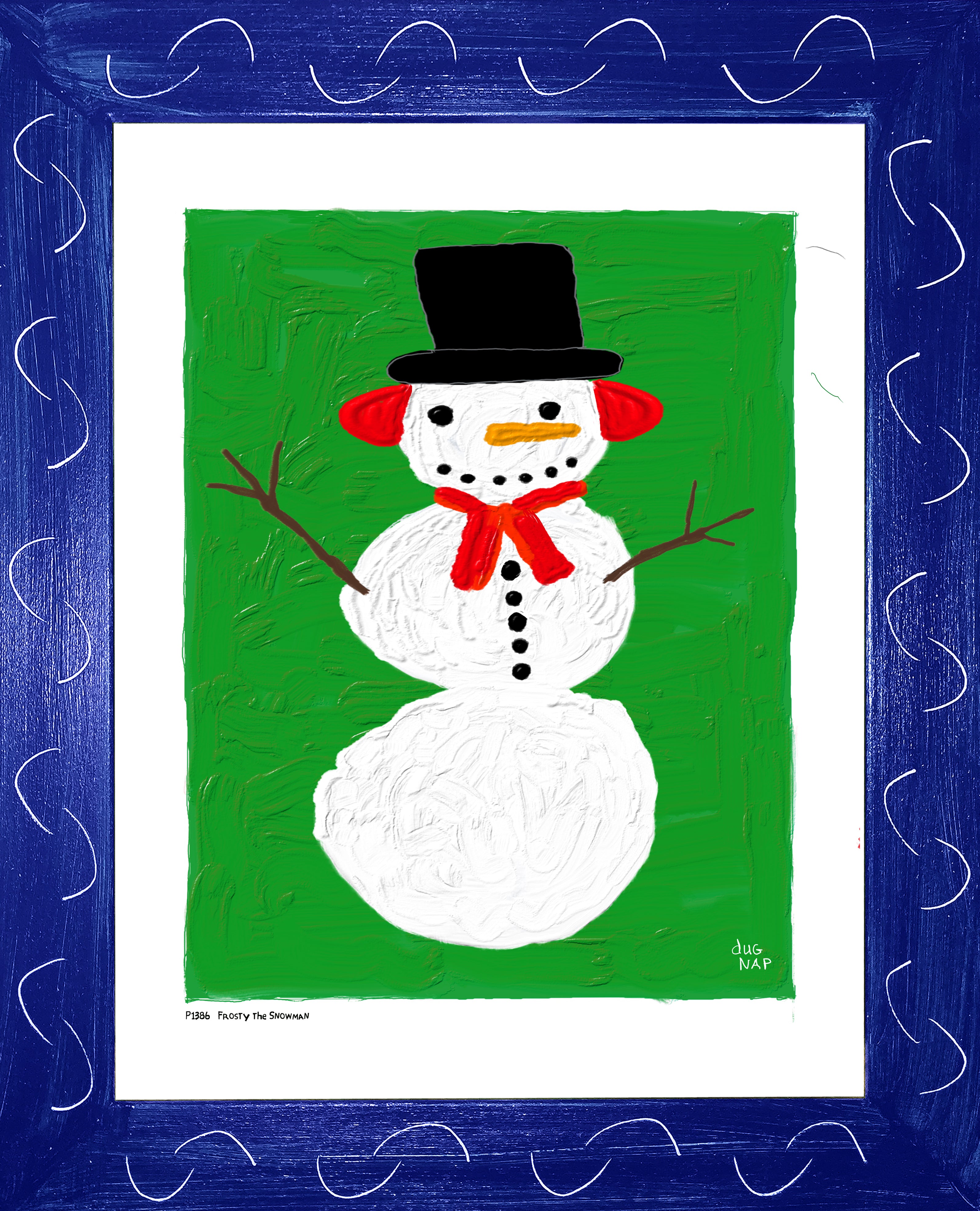 p1386 Frosty the Snowman