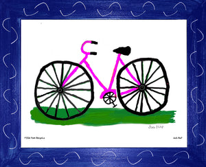p1526 Pink Bicycle