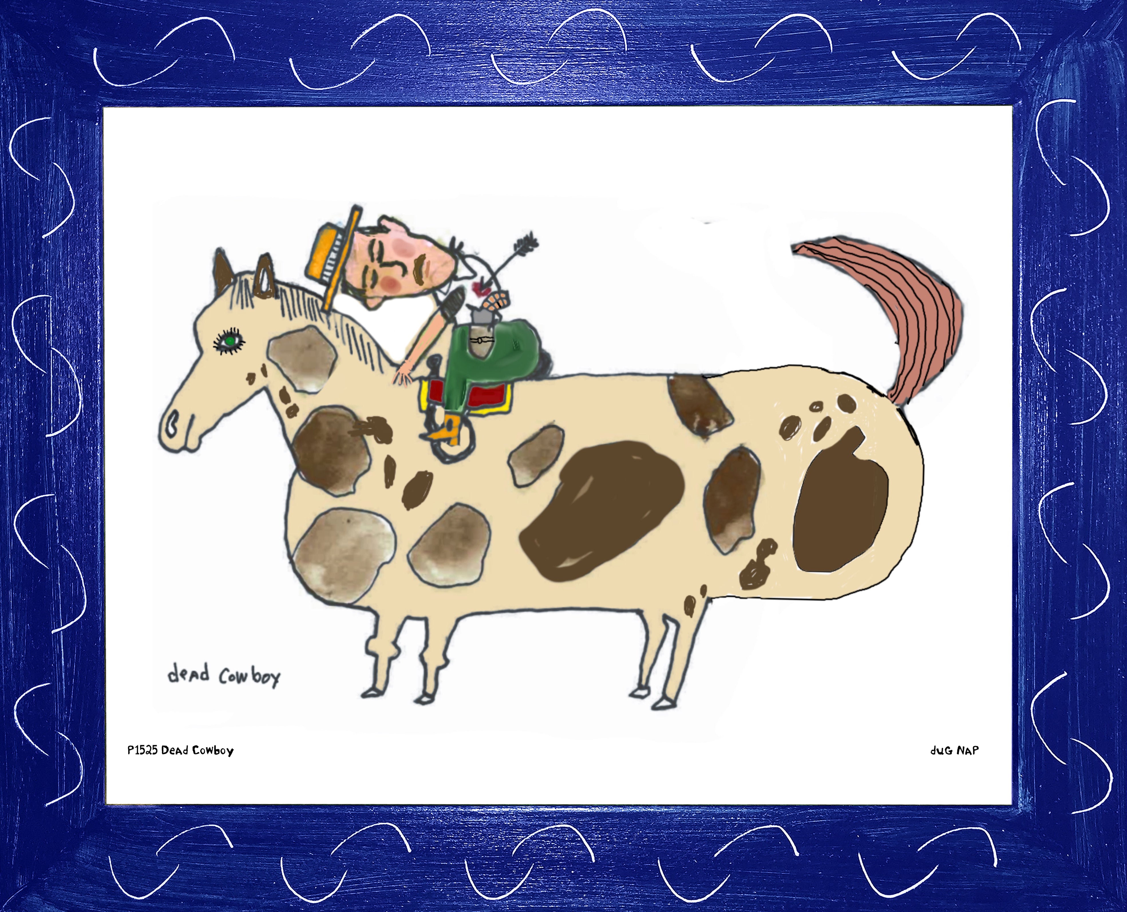 p1524 Dead Cowboy