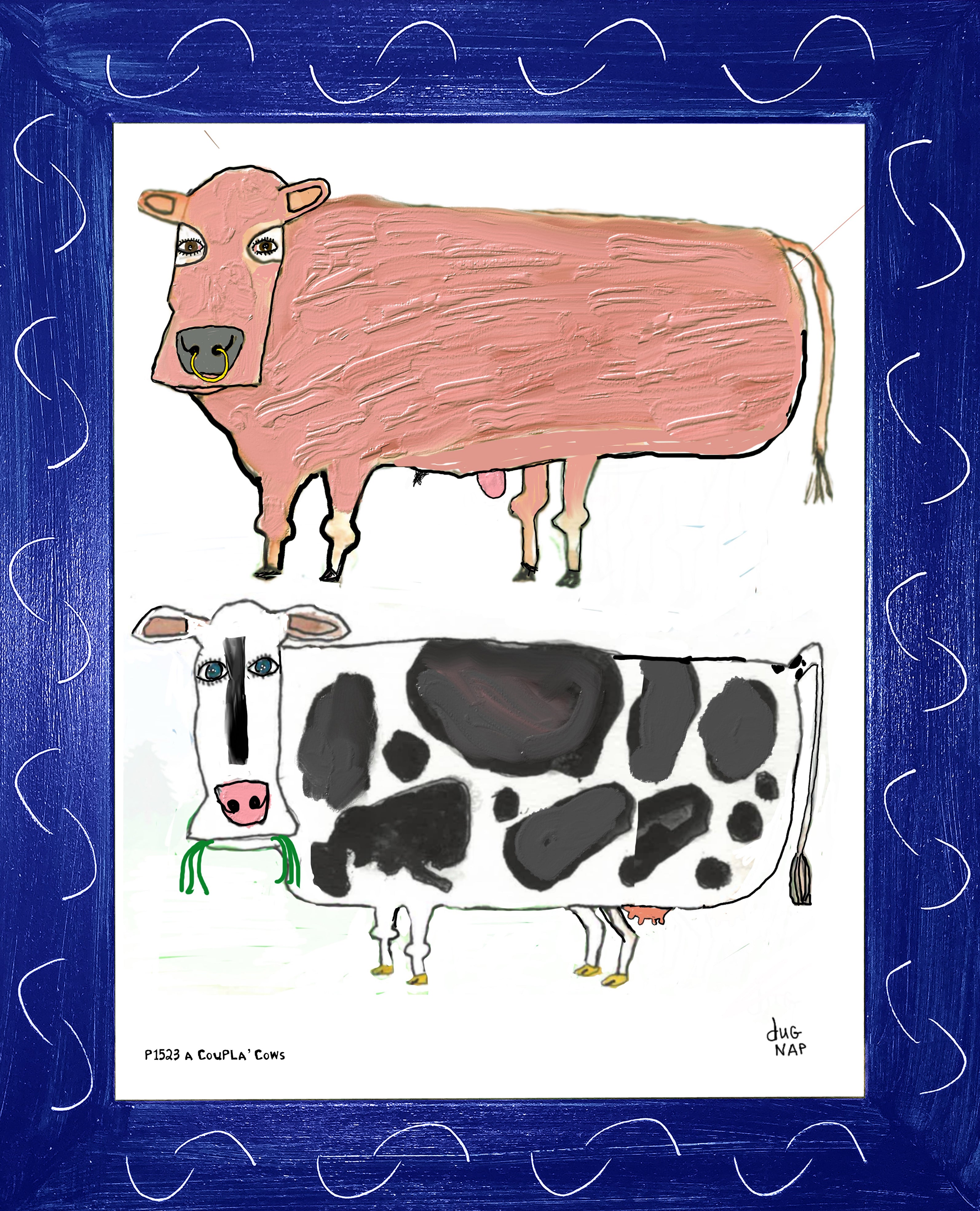 p1523 A Coupla' Cows