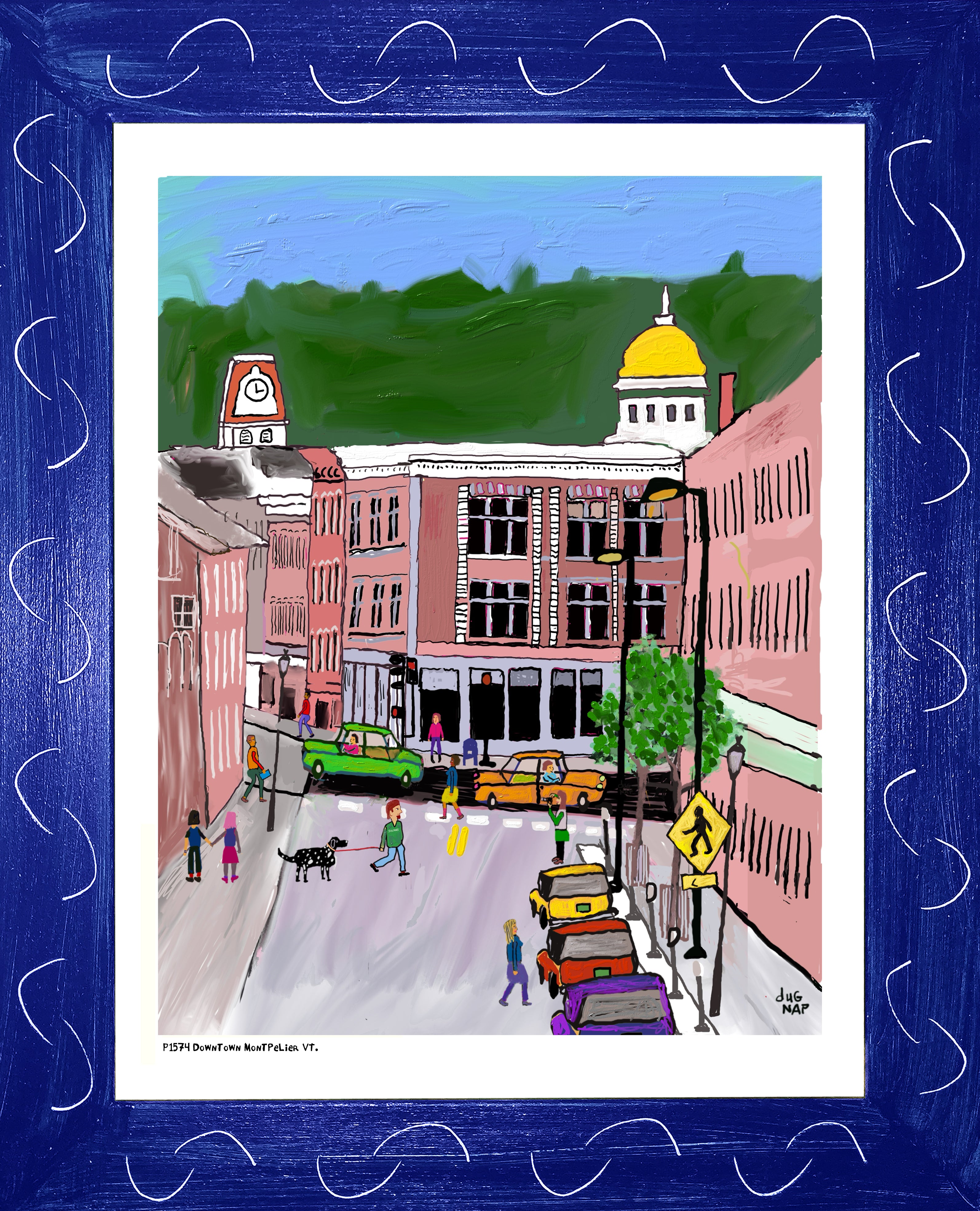 P1574 Downtown Montpelier VT