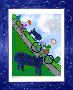 p1416 Bears & Bike Riders