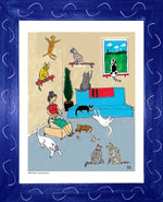 p1441 The Cat Lady (Vertical)