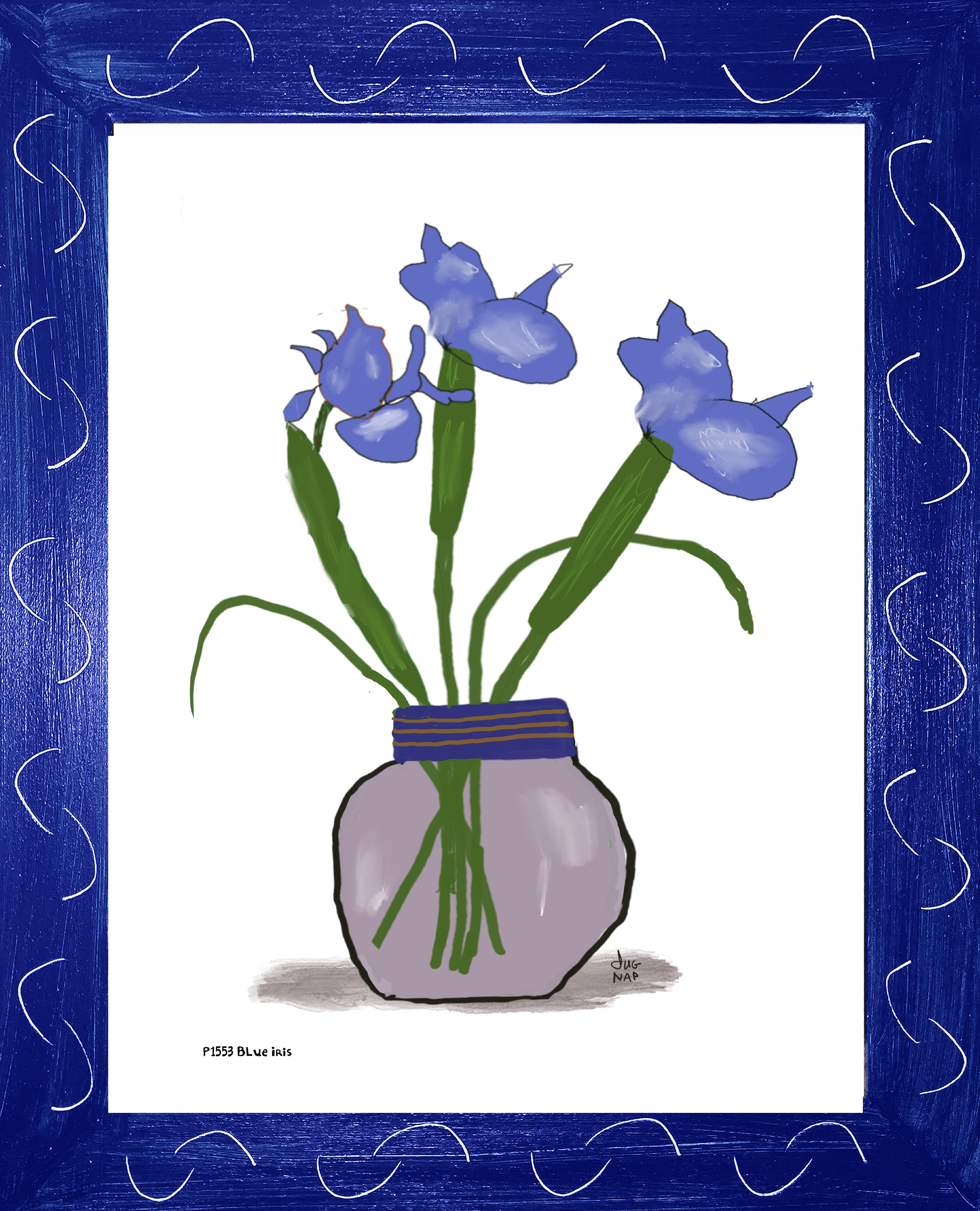 P1553 Blue Iris