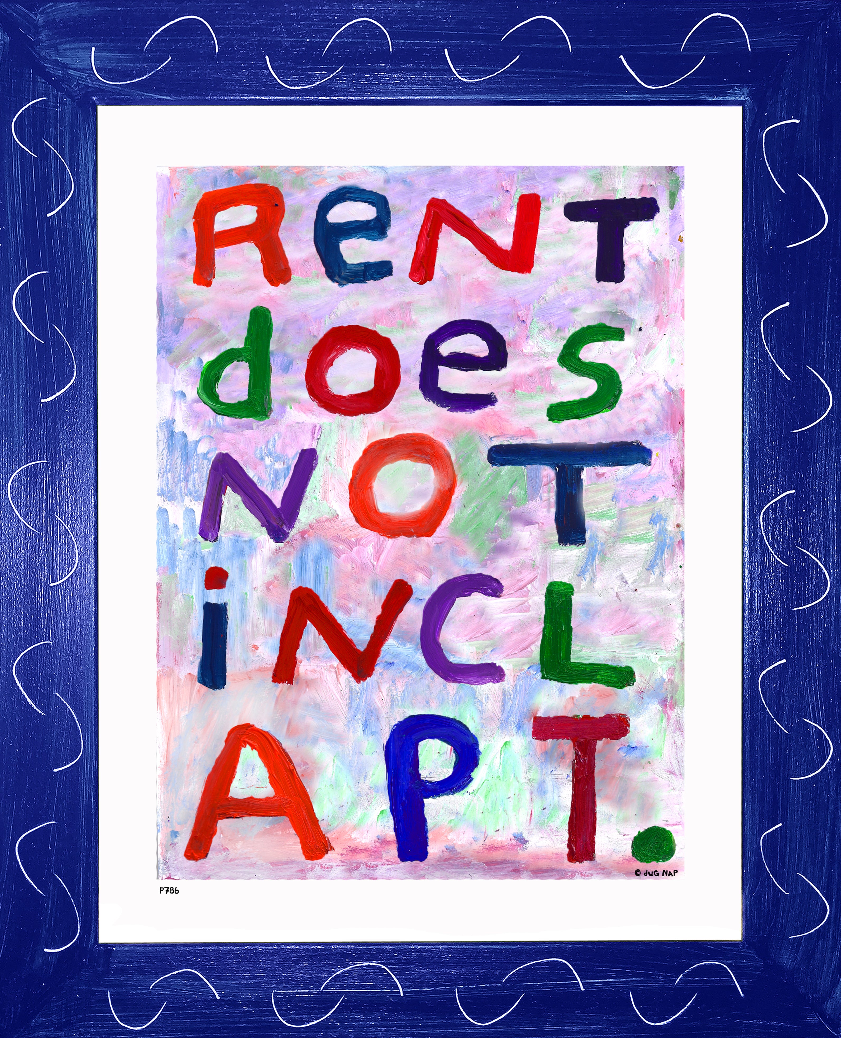 p786 Rent Does Not Incl Apt