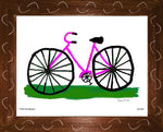p1526 Pink Bicycle