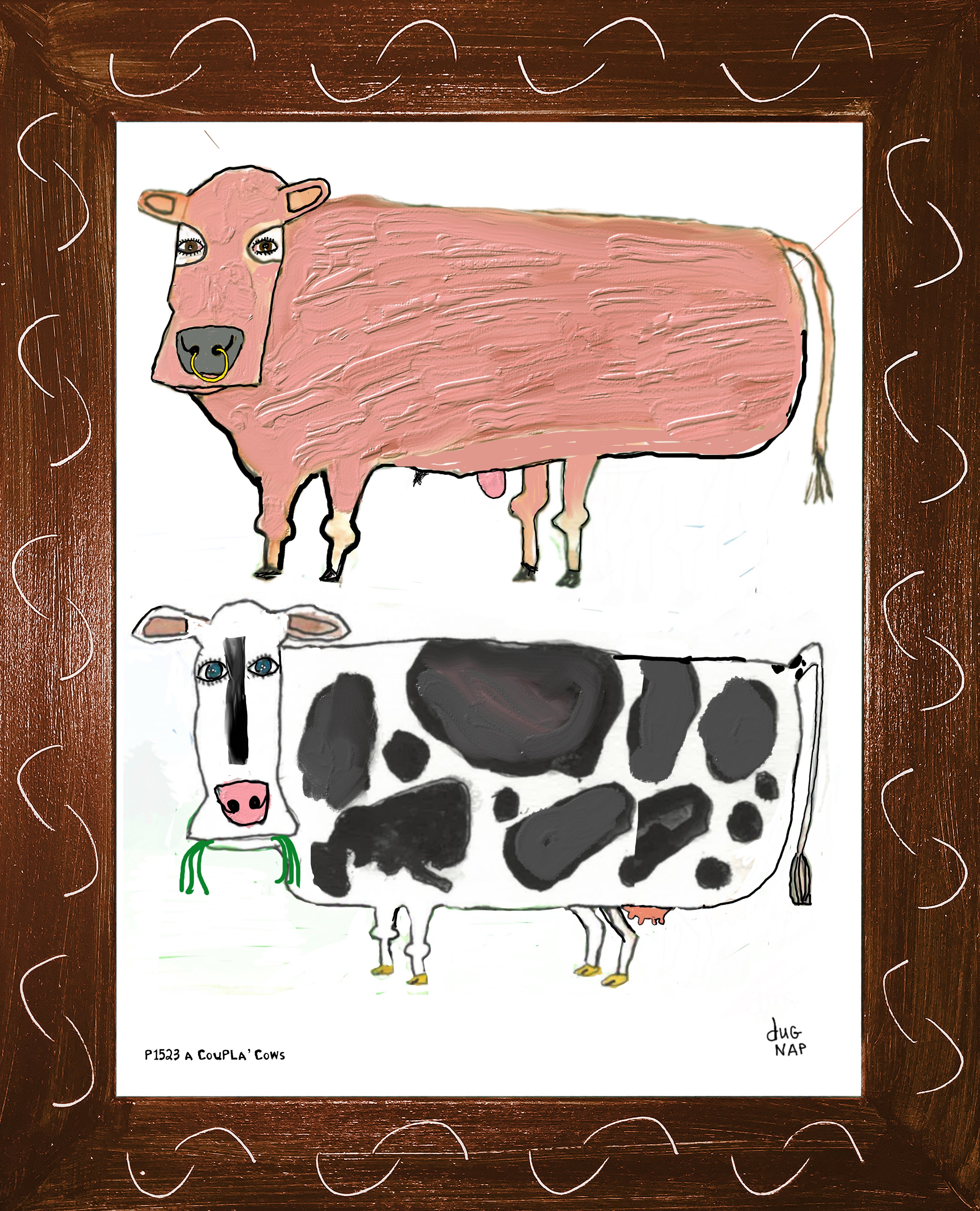 p1523 A Coupla' Cows