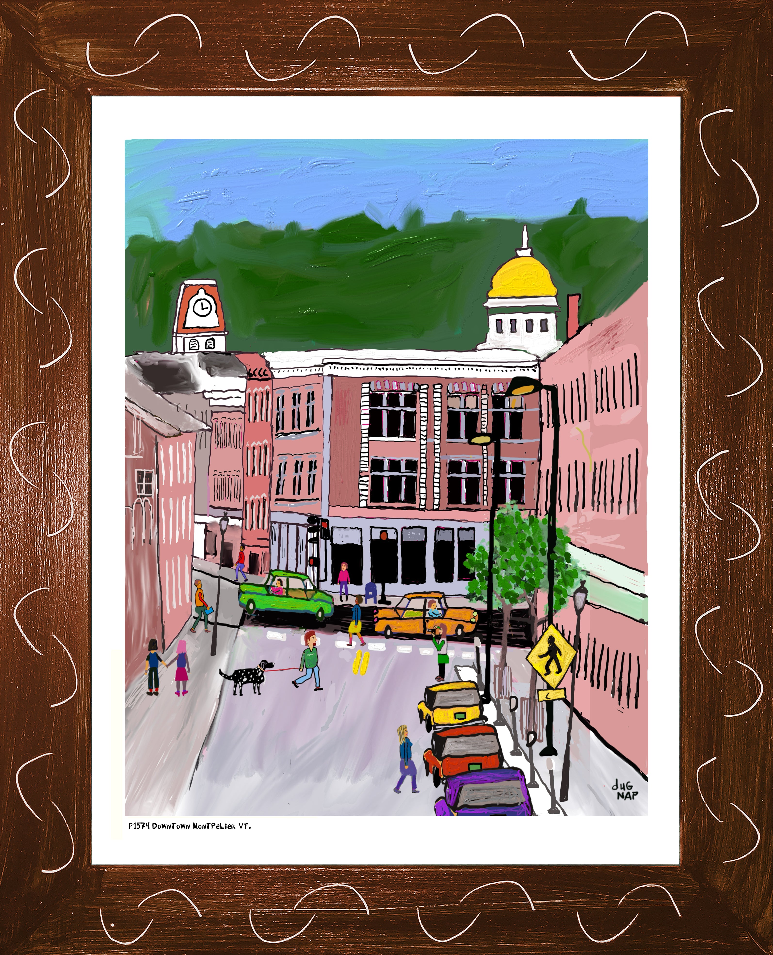 P1574 Downtown Montpelier VT