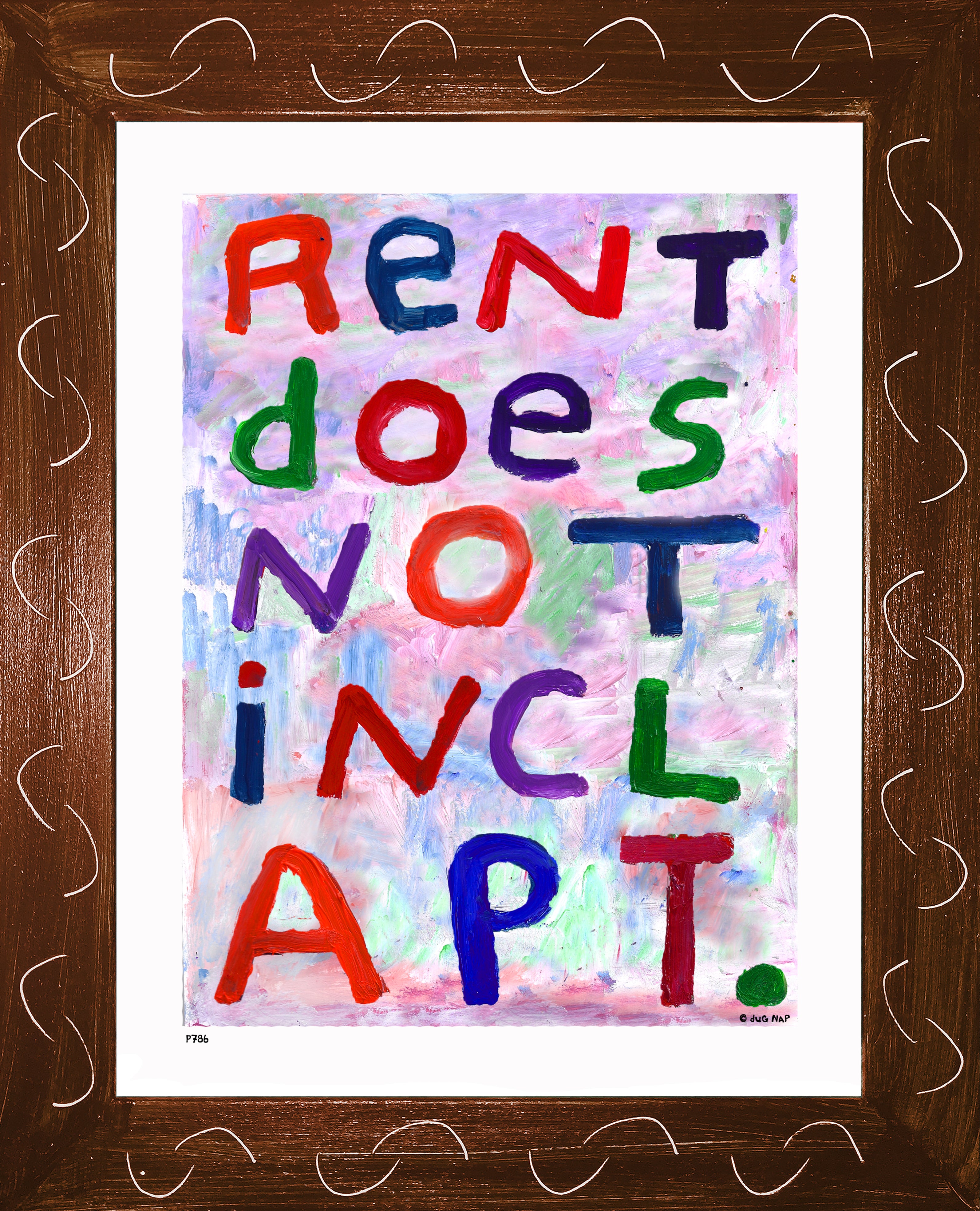 p786 Rent Does Not Incl Apt