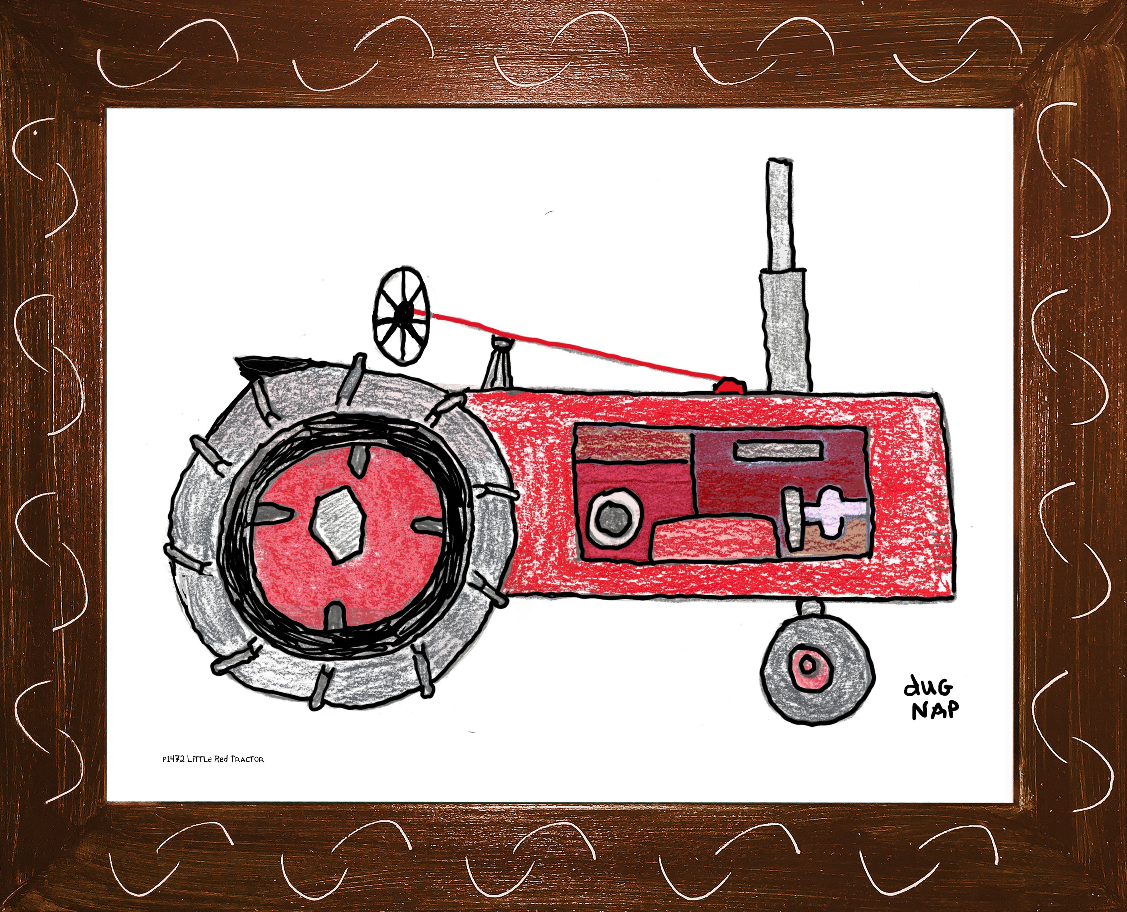 p1472 Little Red Tractor