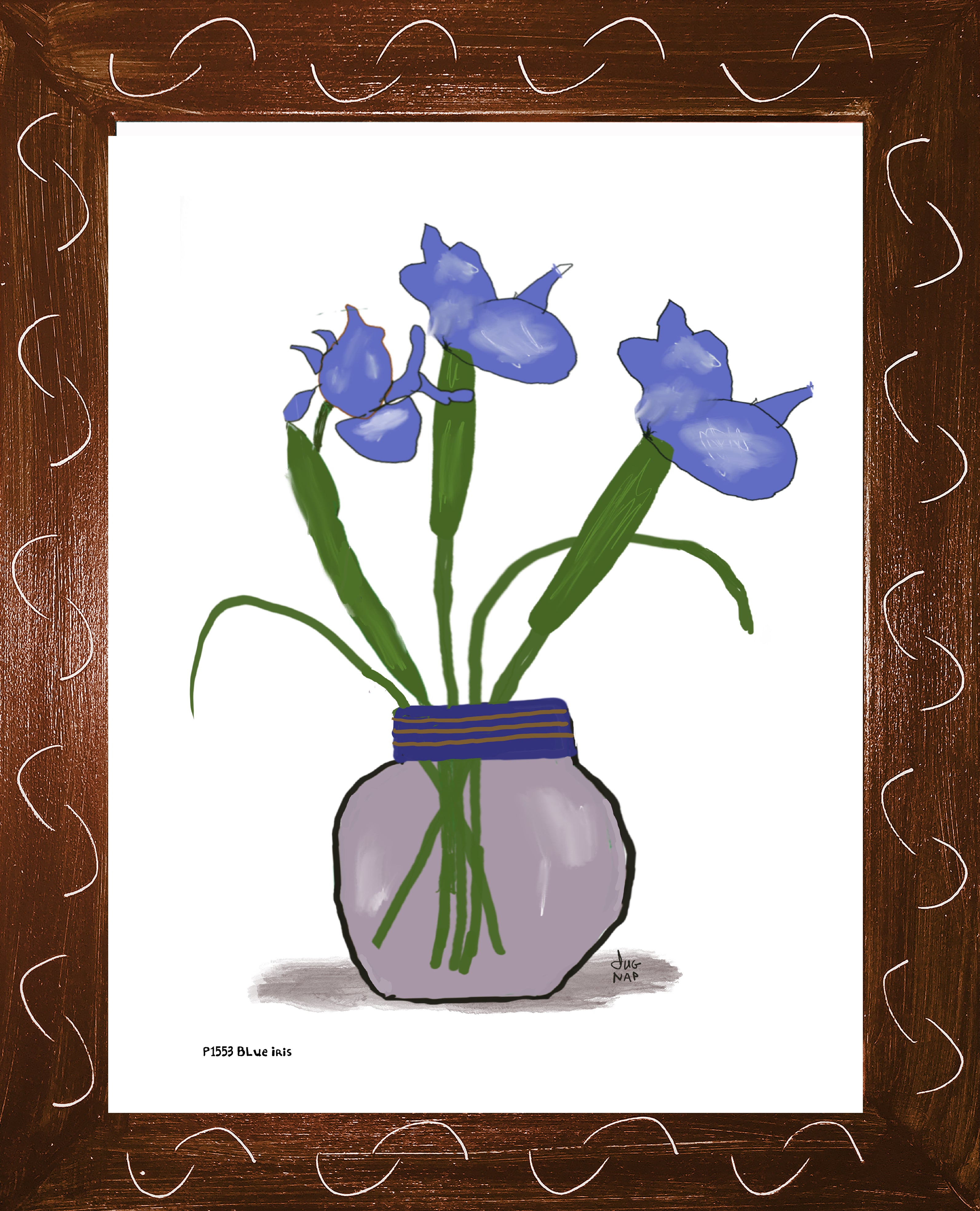 P1553 Blue Iris