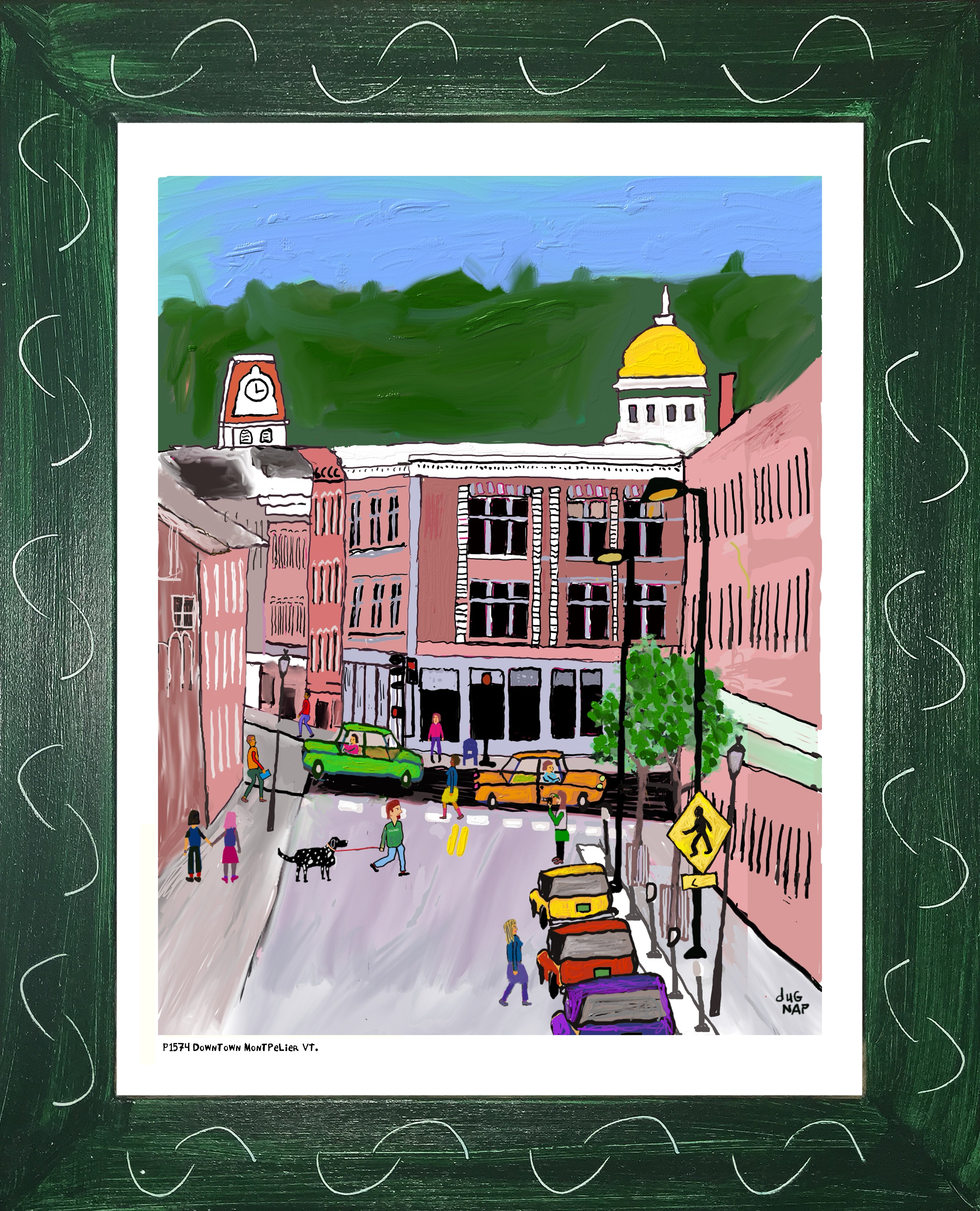 P1574 Downtown Montpelier VT