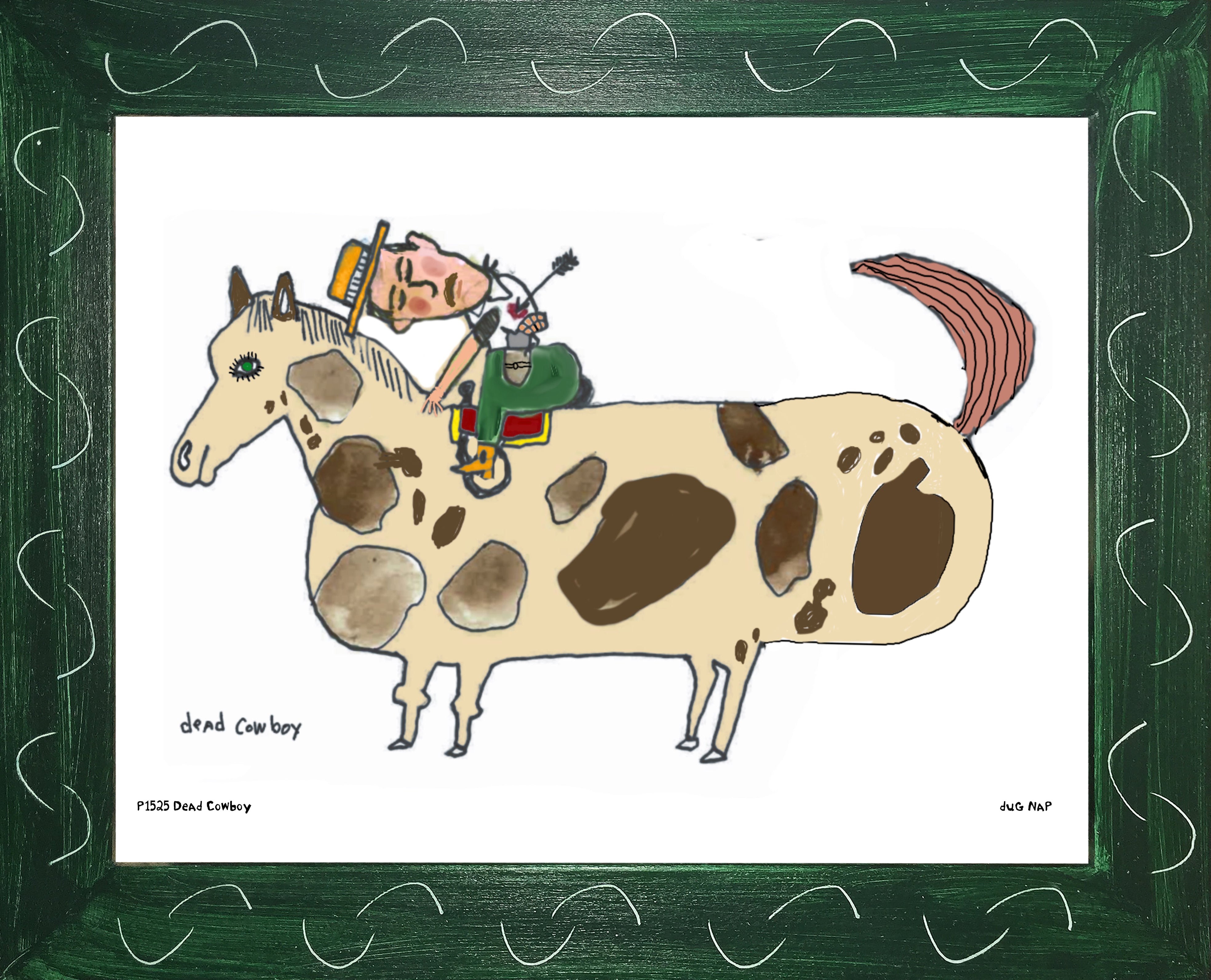 p1524 Dead Cowboy