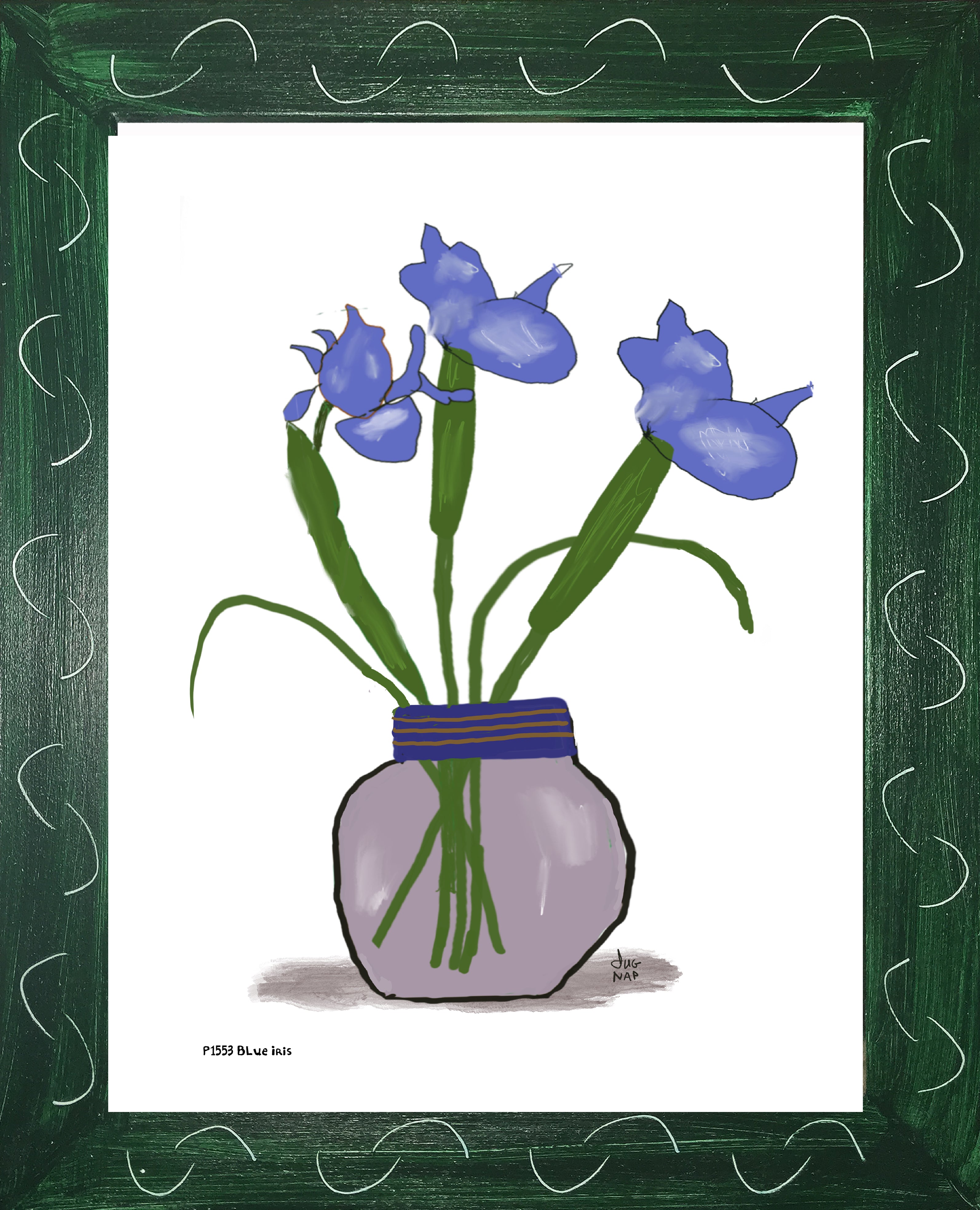 P1553 Blue Iris