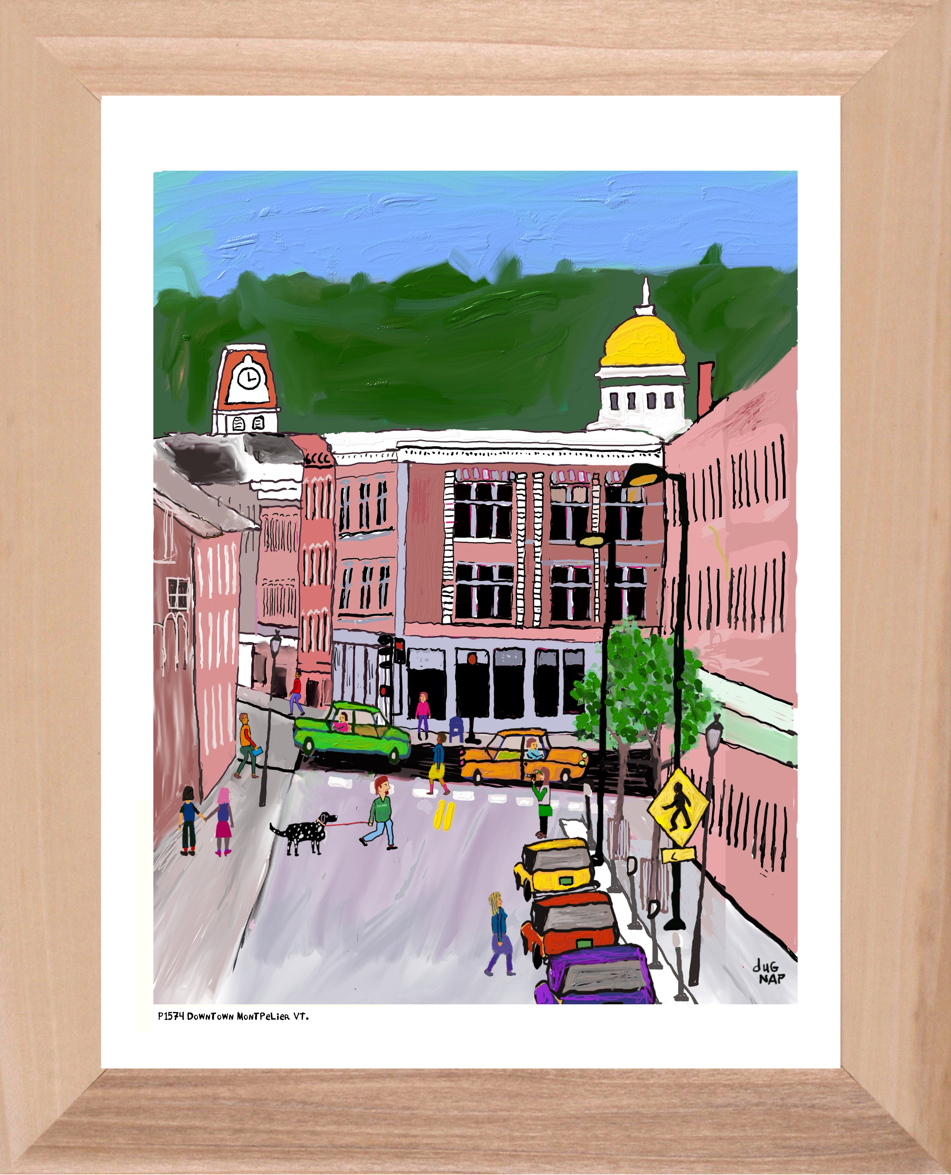 P1574 Downtown Montpelier VT