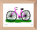 p1526 Pink Bicycle