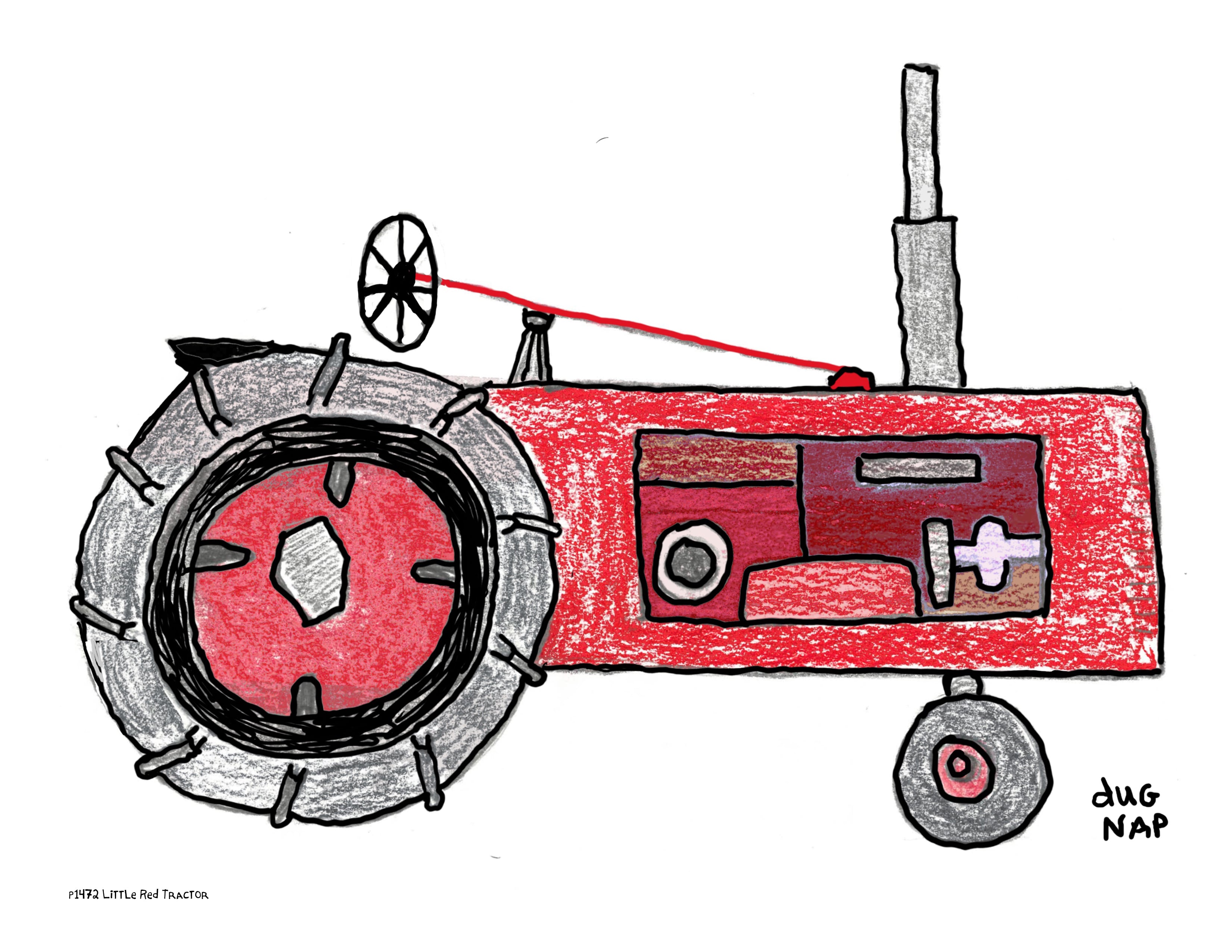 p1472 Little Red Tractor