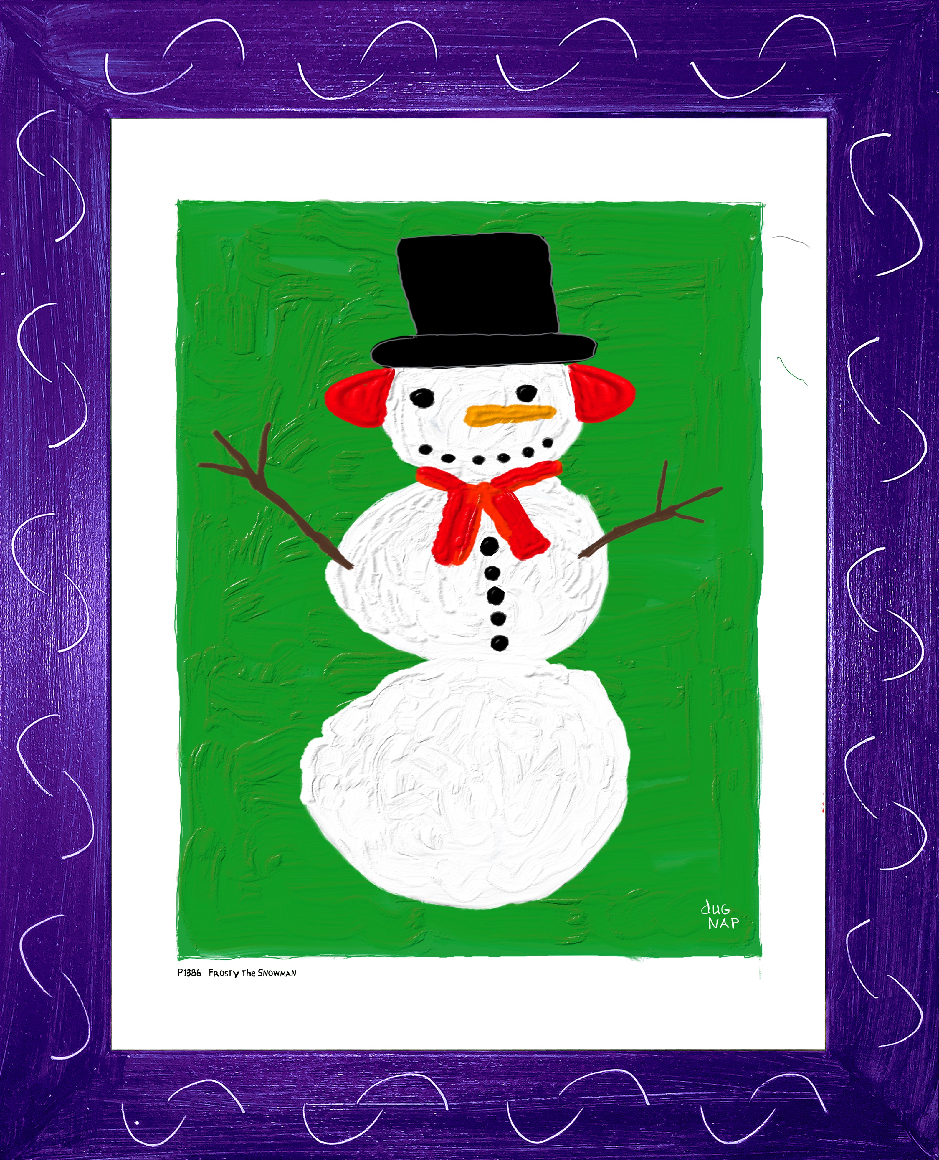 p1386 Frosty the Snowman