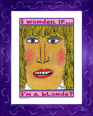 p1468 Blonde Wondering