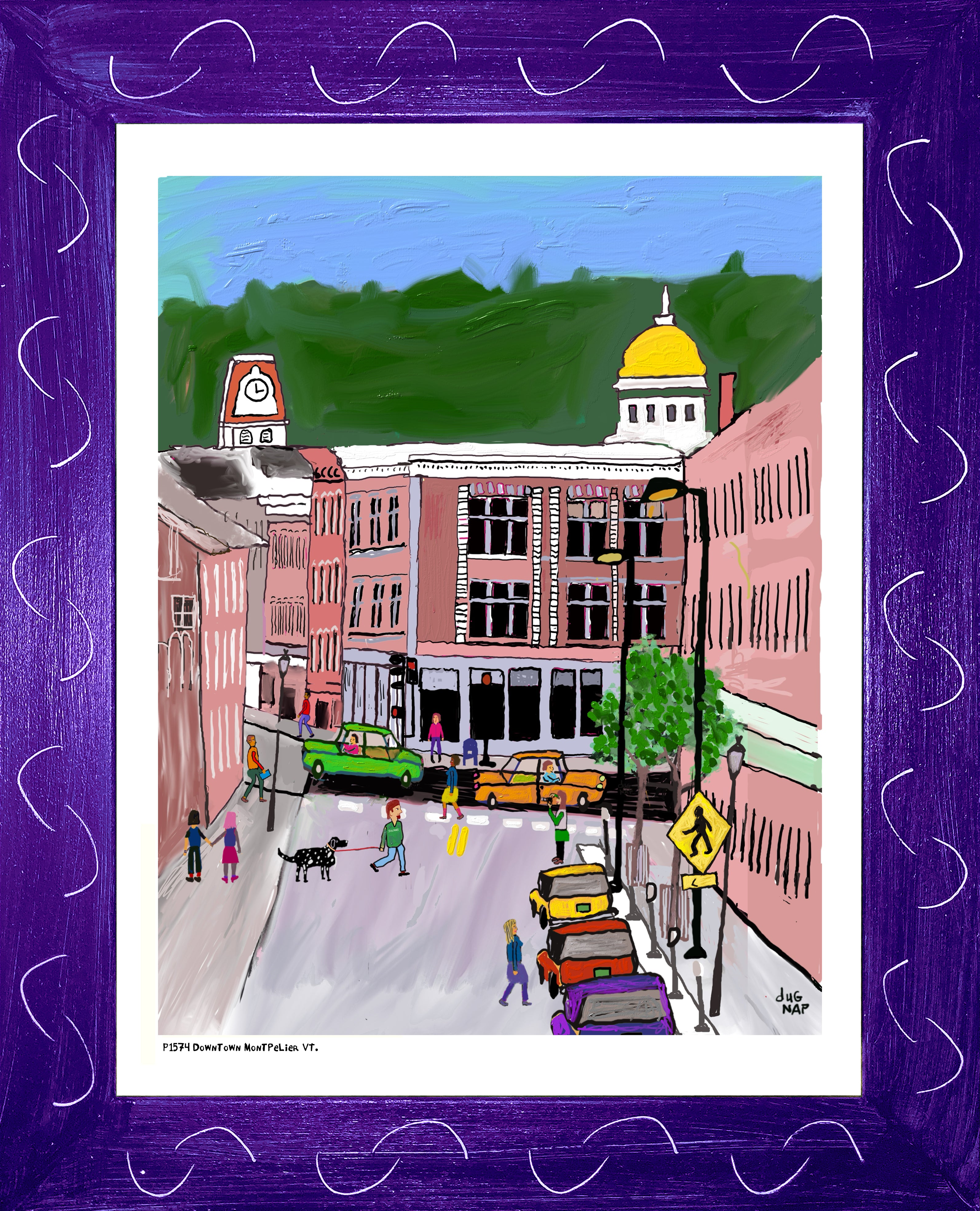 P1574 Downtown Montpelier VT