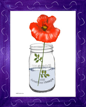 p1455 Amaryllis In A Jar