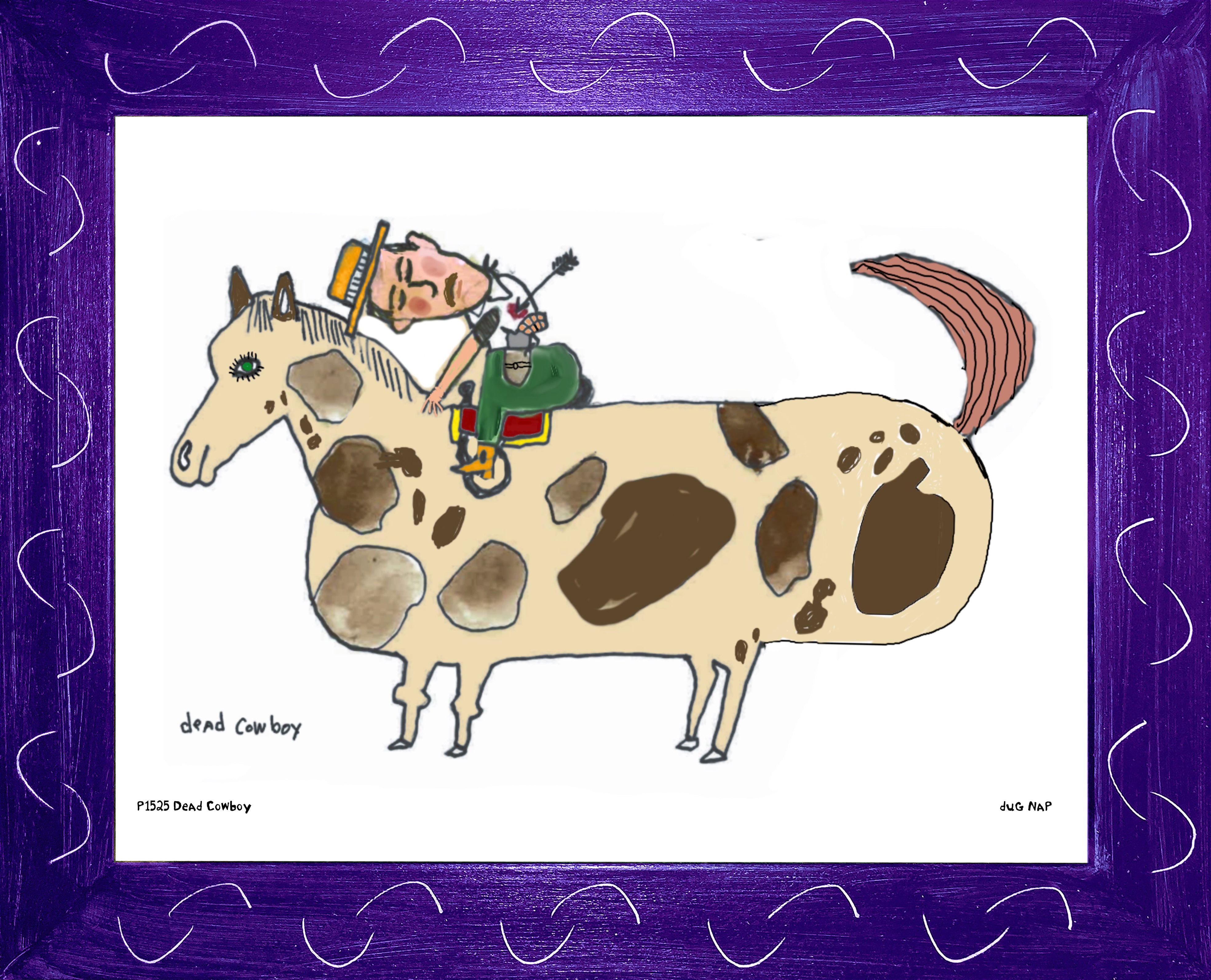 p1524 Dead Cowboy