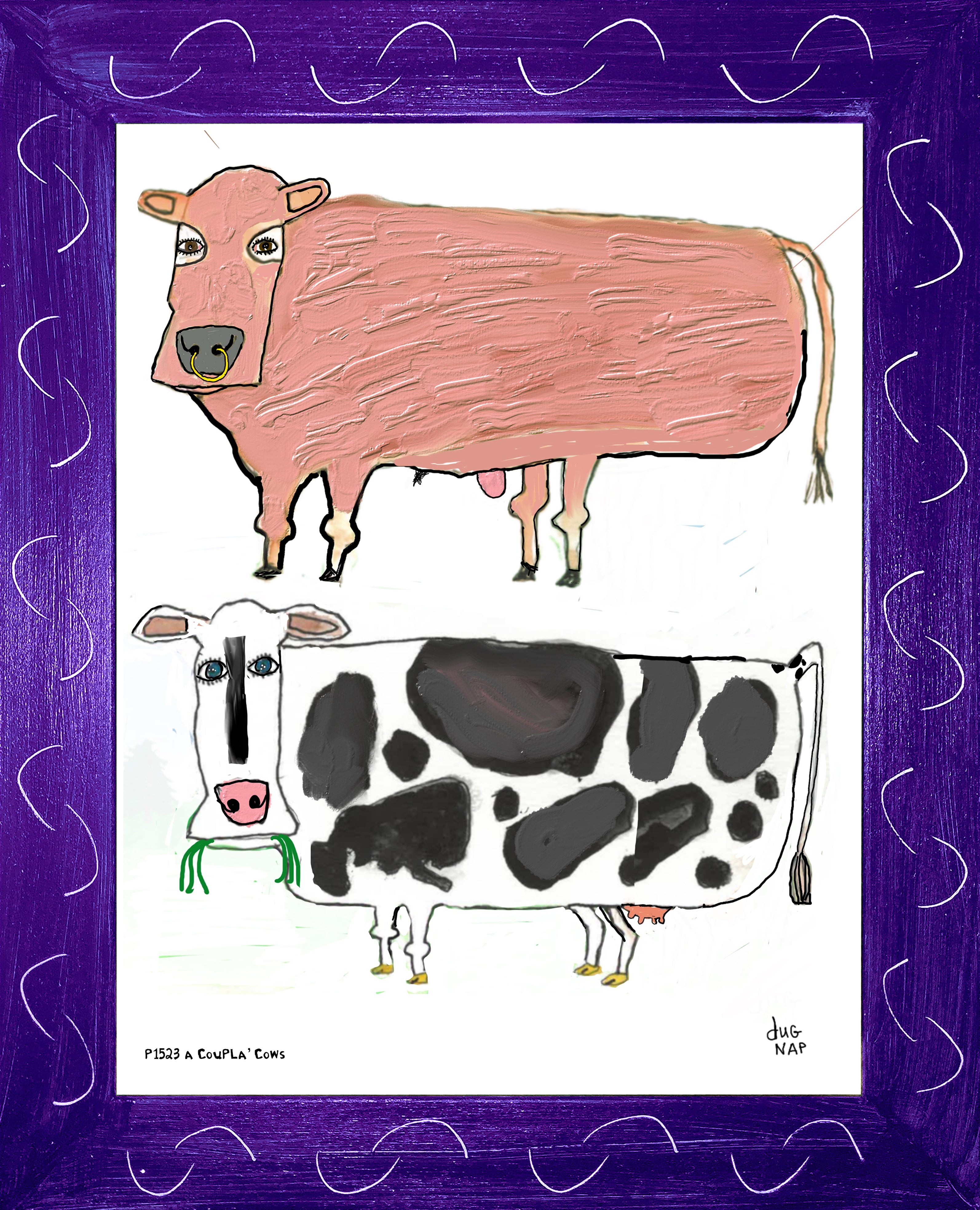 p1523 A Coupla' Cows