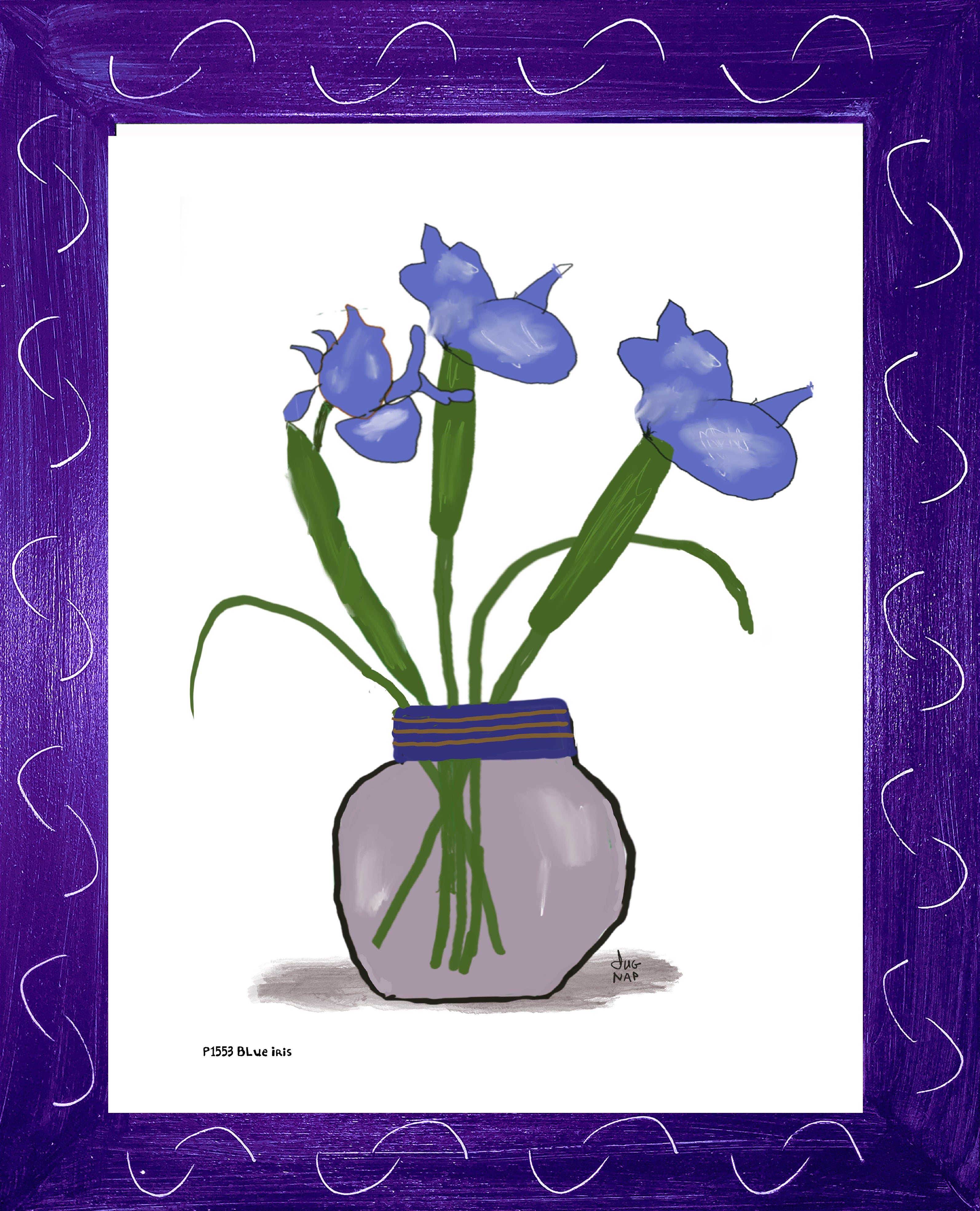 P1553 Blue Iris