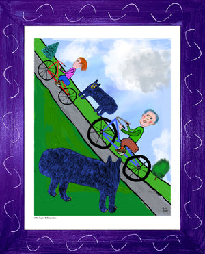 p1416 Bears & Bike Riders