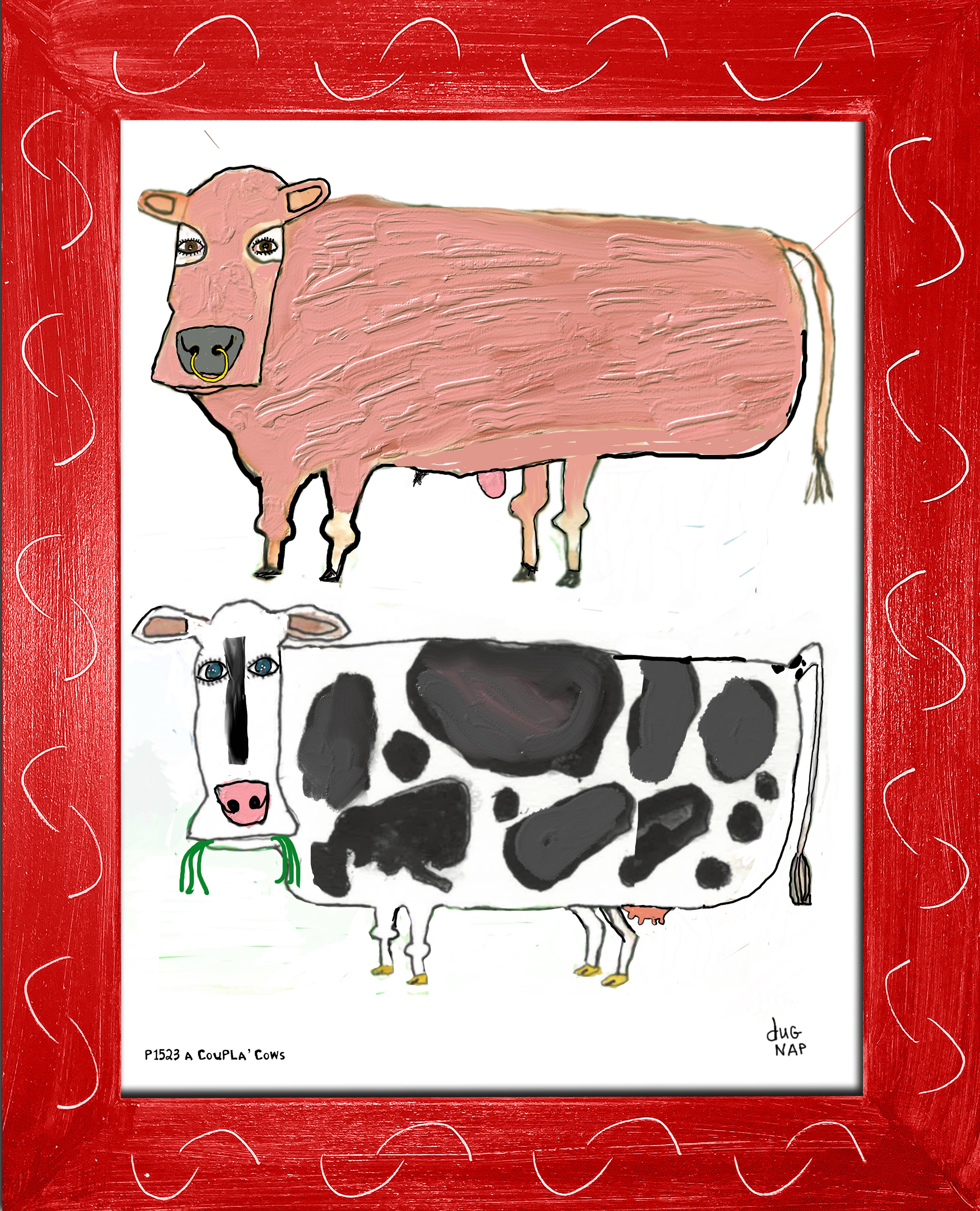 p1523 A Coupla' Cows