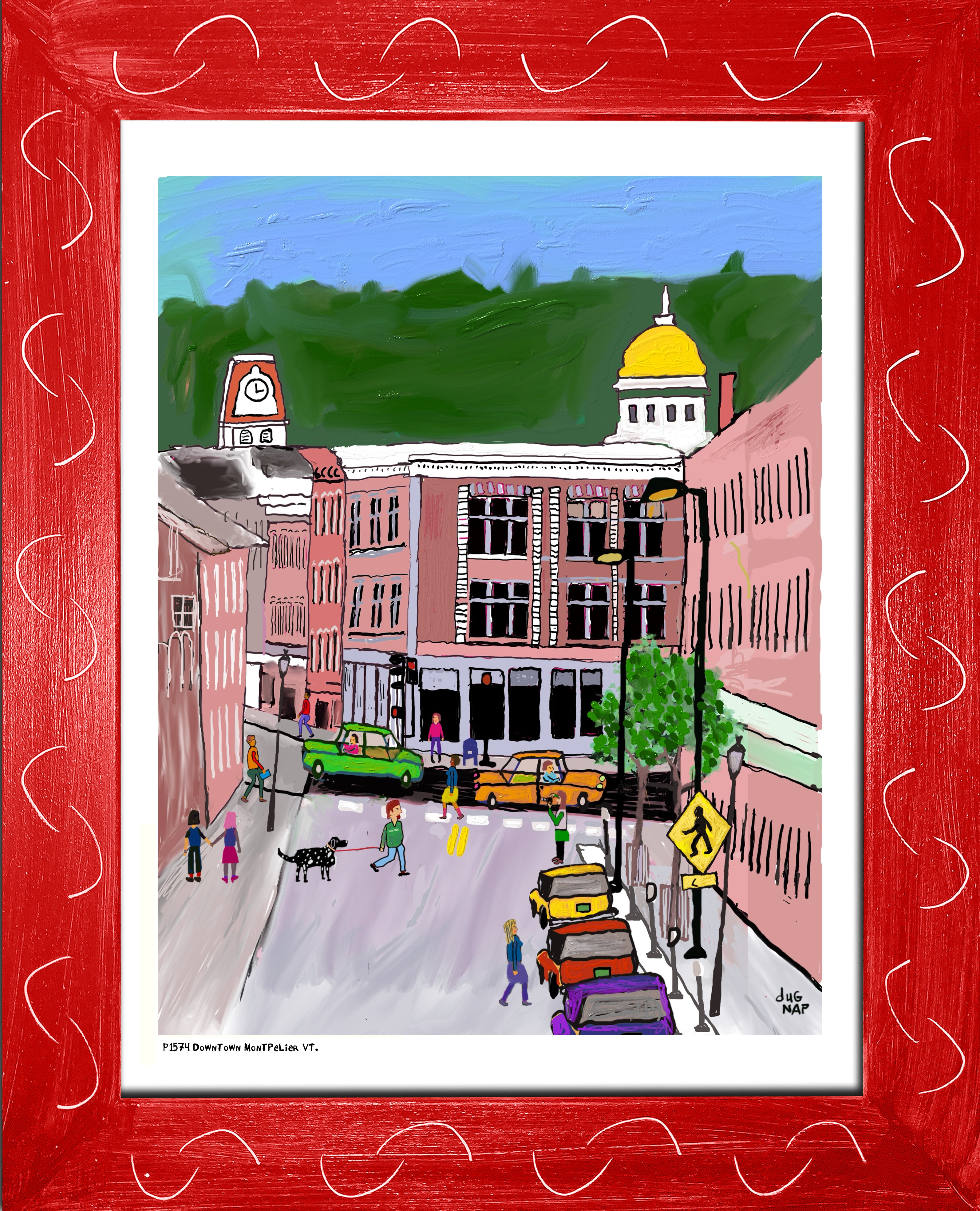 P1574 Downtown Montpelier VT