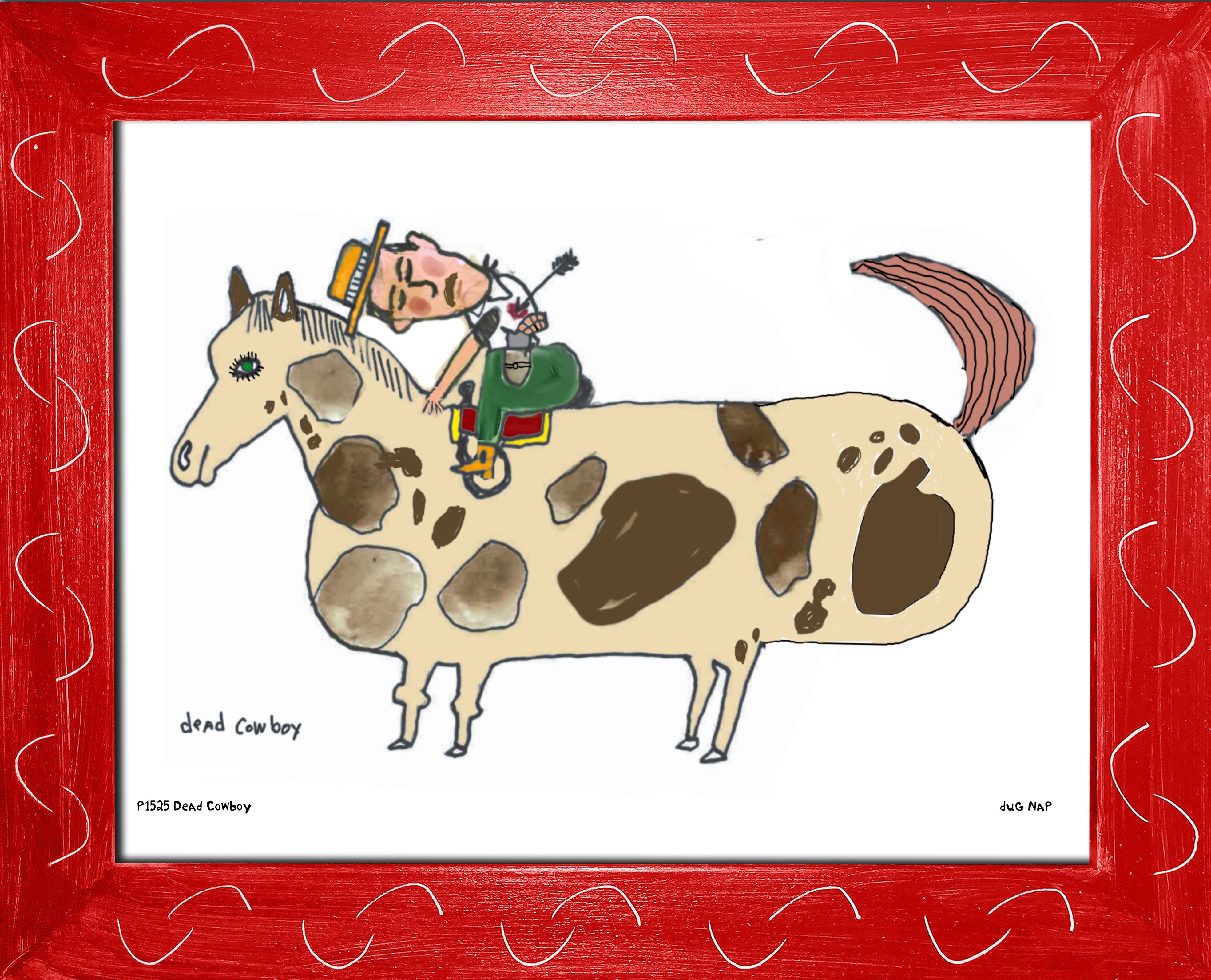 p1524 Dead Cowboy