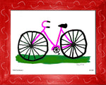 p1526 Pink Bicycle