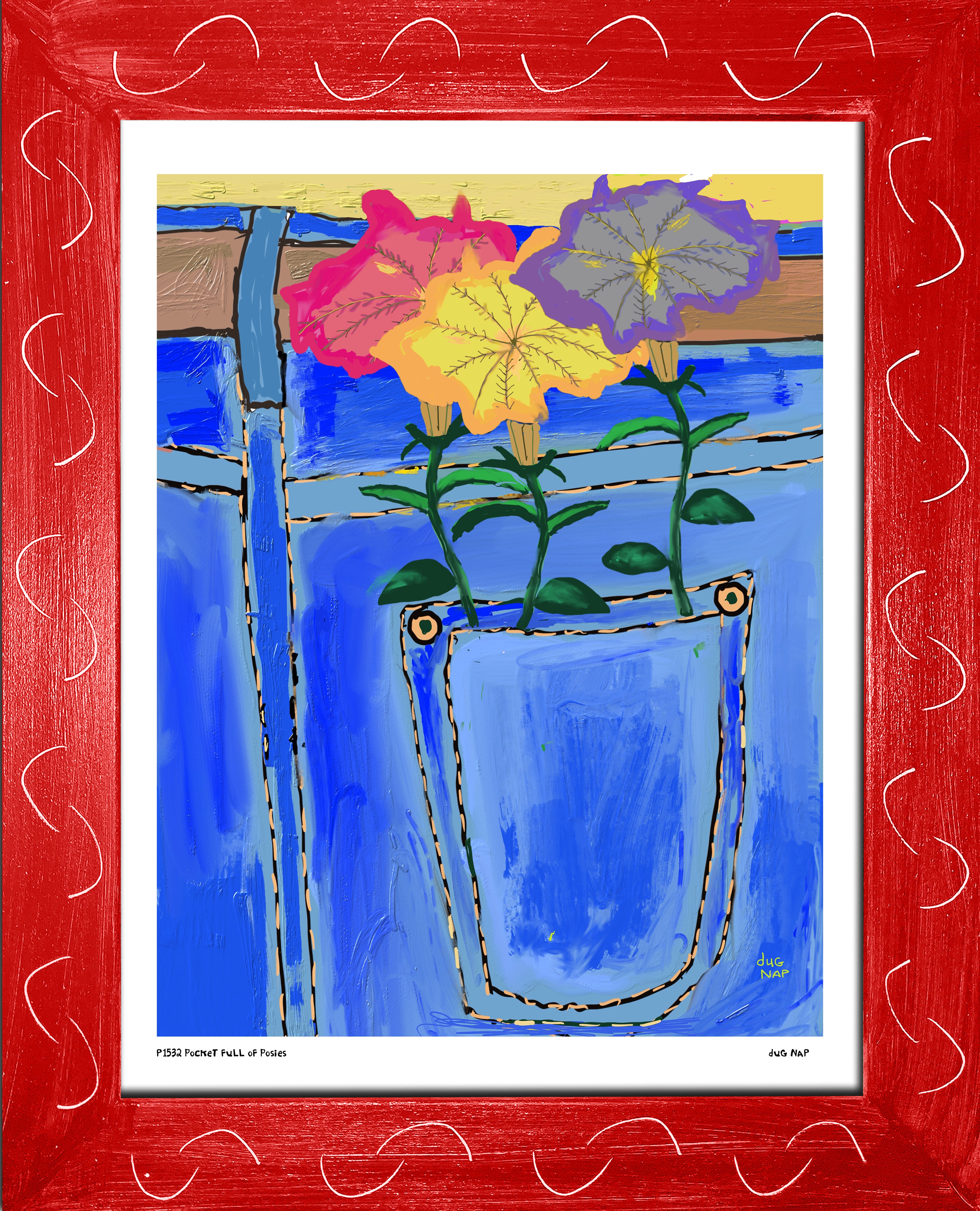 p1532 Pocket Full of Posies