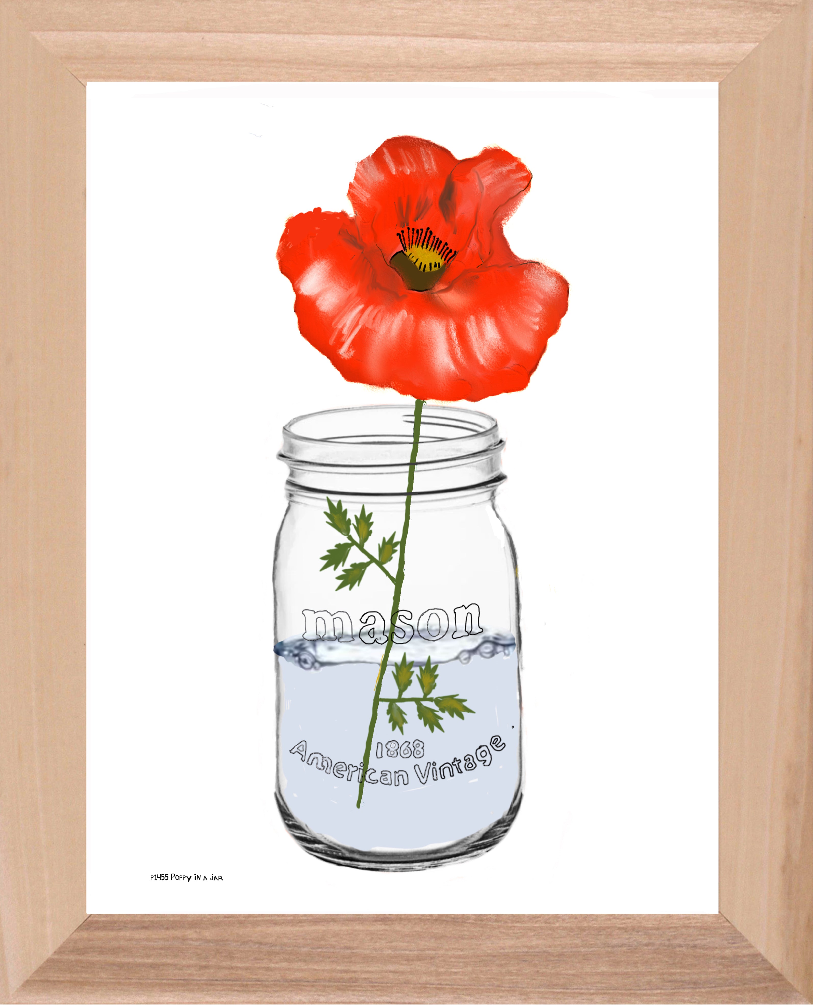 p1455 Amaryllis In A Jar