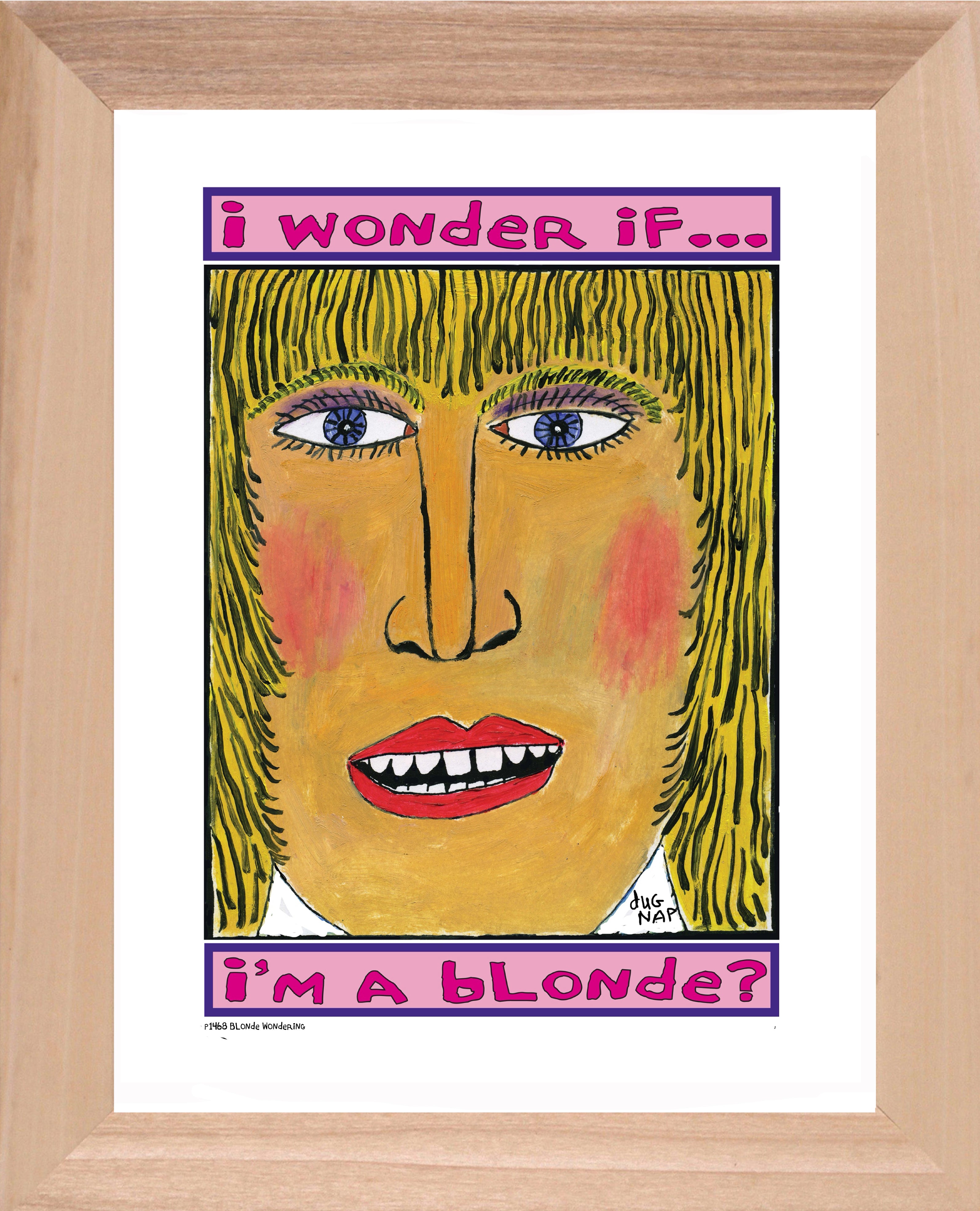 p1468 Blonde Wondering